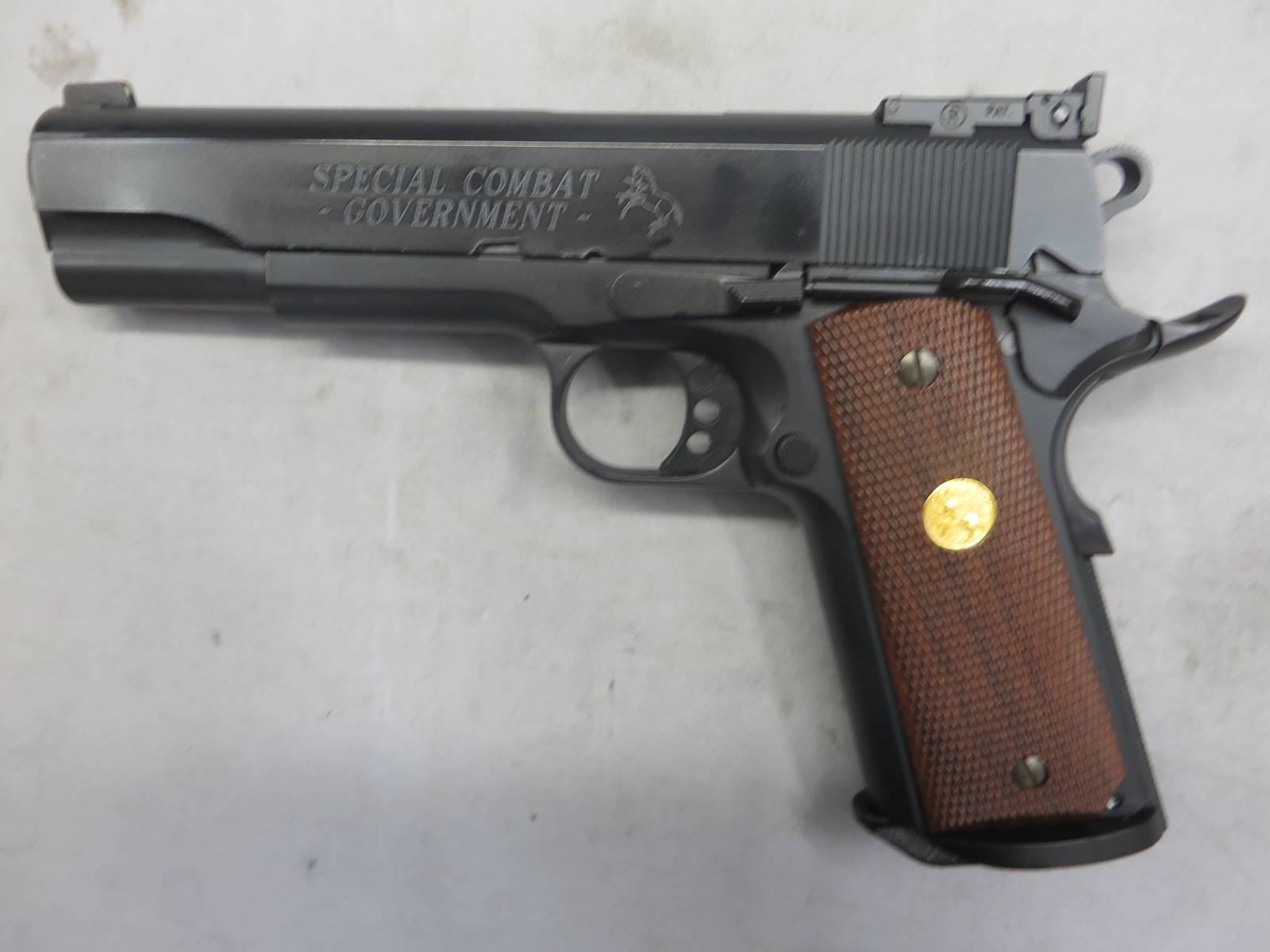 【ウエスタンアームズ】コルト スペシャルコンバット ガバメント オールブラック