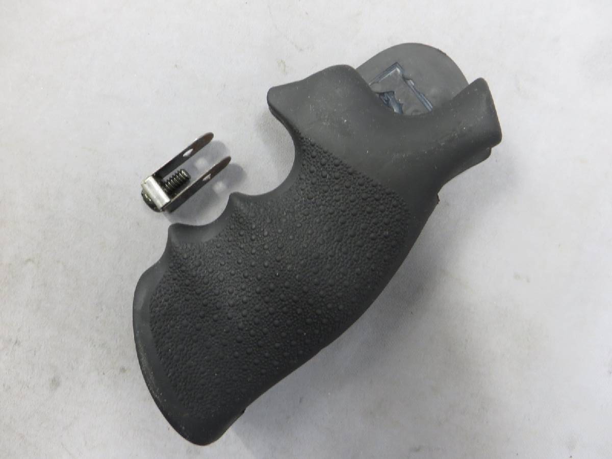 【HOGUE】S&W Kフレーム スクエアバット ラバーグリップ