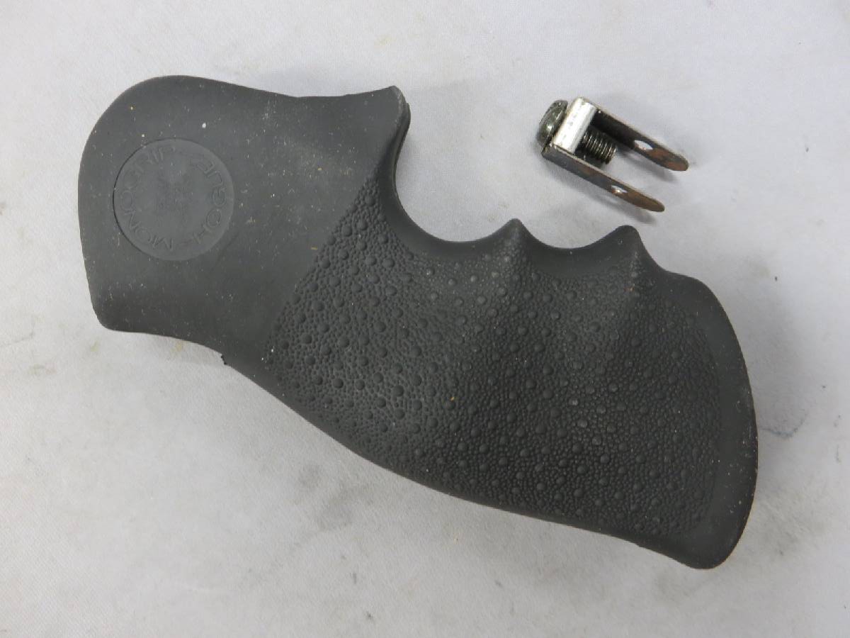 【HOGUE】S&W Kフレーム スクエアバット ラバーグリップ