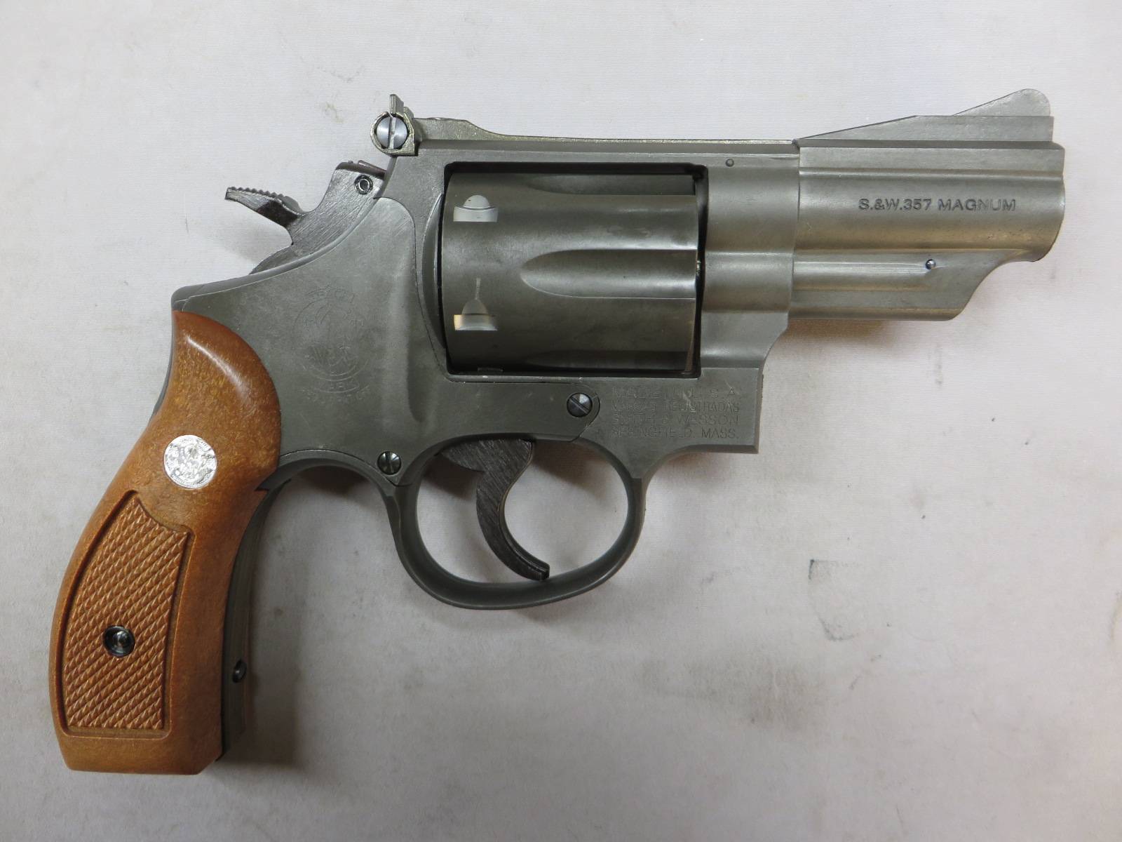 【ハートフォード】S&W M19 コンバットマグナム 2.5in HW ナチュラル（組立キット） モデルガン