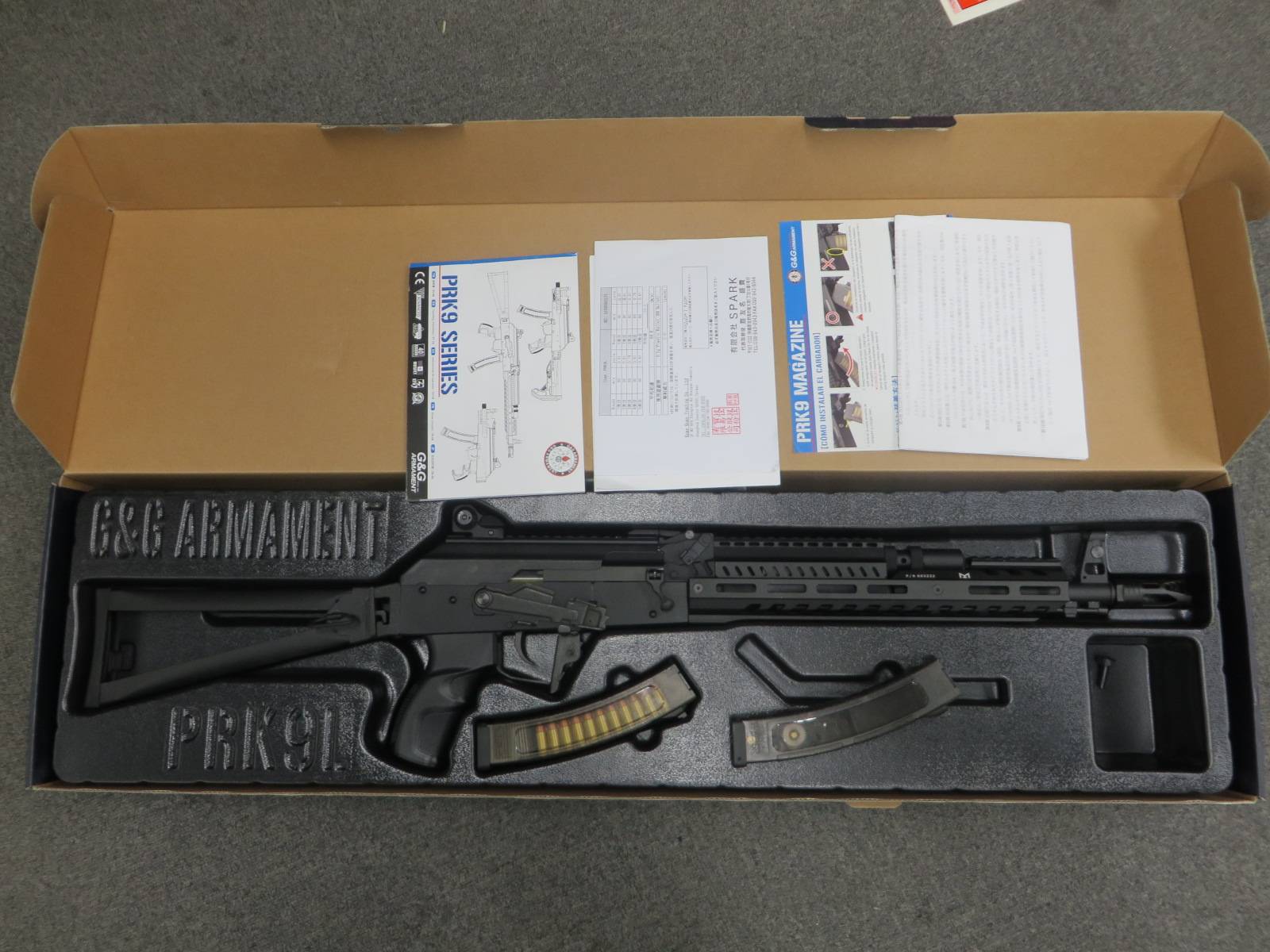 【G&G】 PRK9L・スペアマガジン　電動ガン