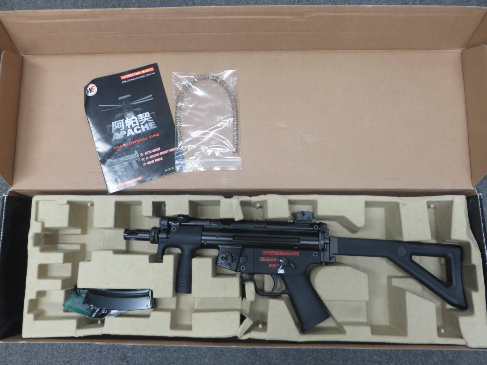 【WE】 MP5K PDW GBB　