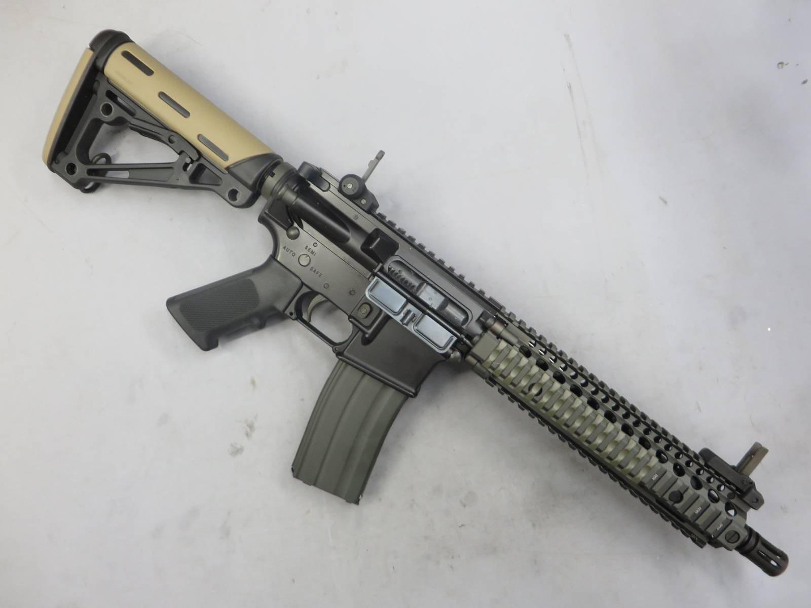 【GHK】MK18 Mod1 CO2 (Daniel Defense Official Licensed)・ショップ（オルガエアソフト）コンプリート カスタム