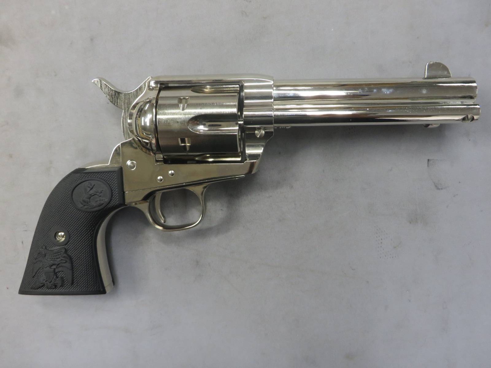 【タナカ】コルト SAA.45 DC シビリアン ニッケルフィニッシュ