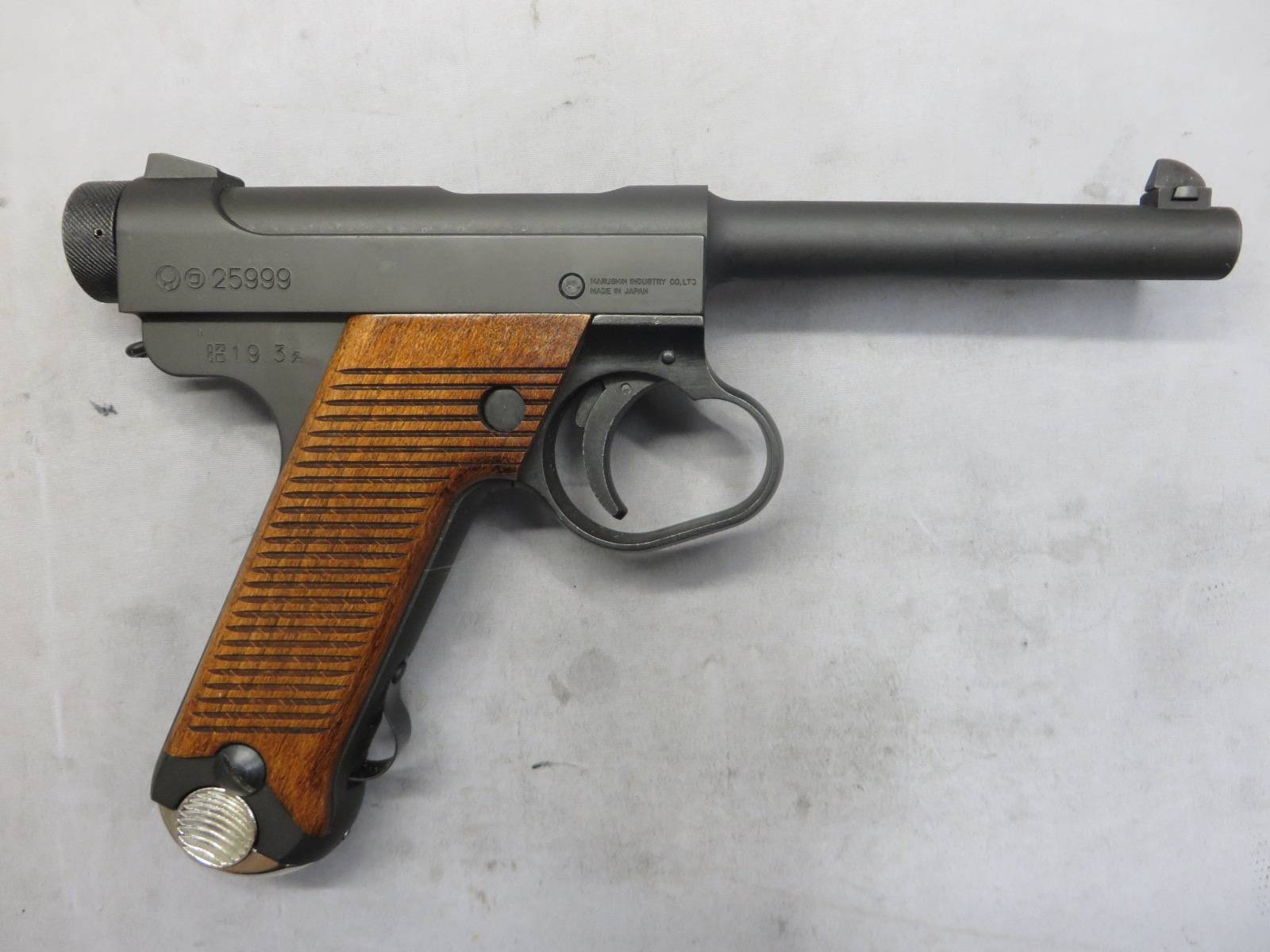 【マルシン】南部14年式 後期型 ブラック HW 木製グリップ