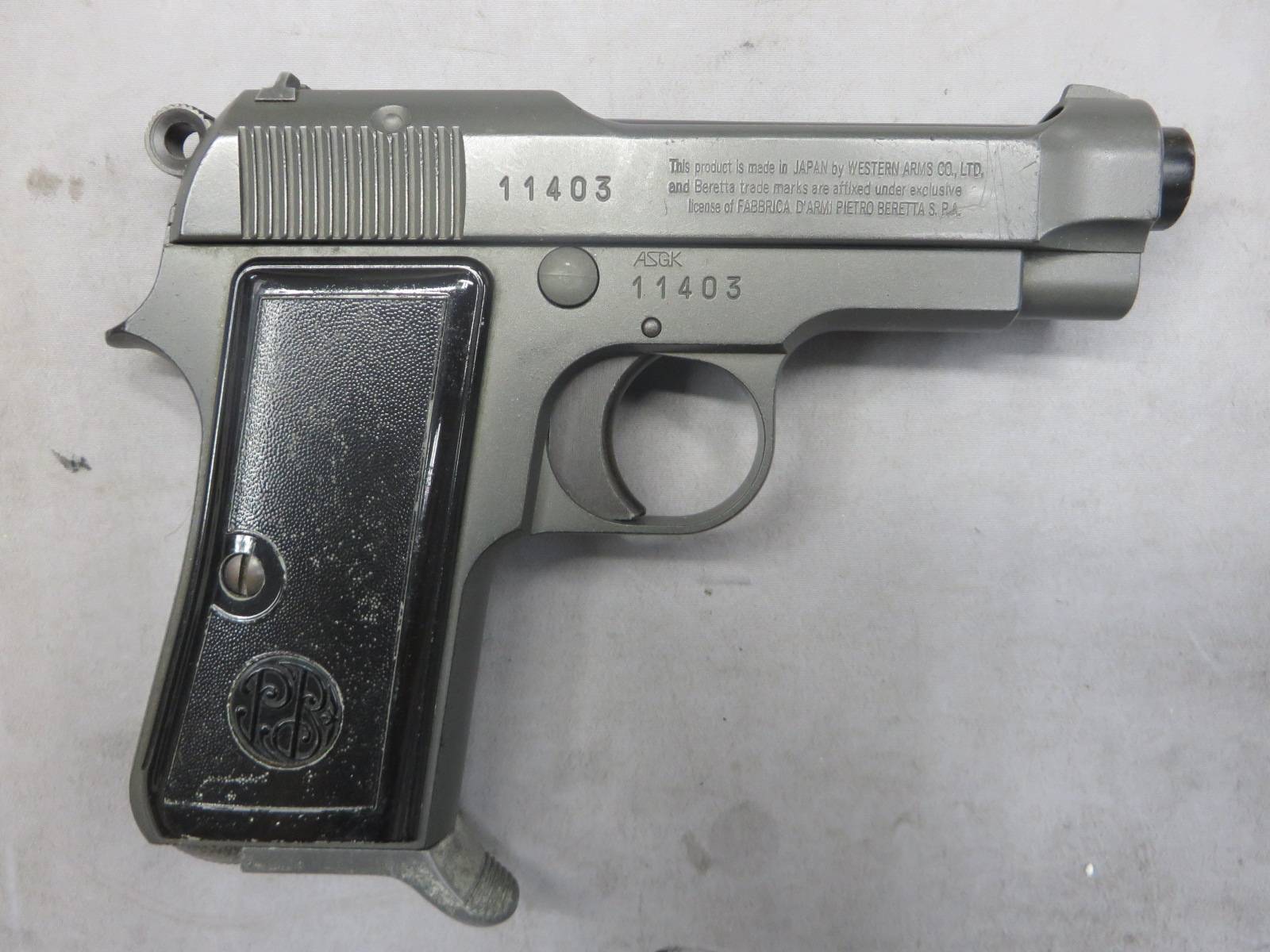 【ウエスタンアームズ】ベレッタM1934 ミルスペック