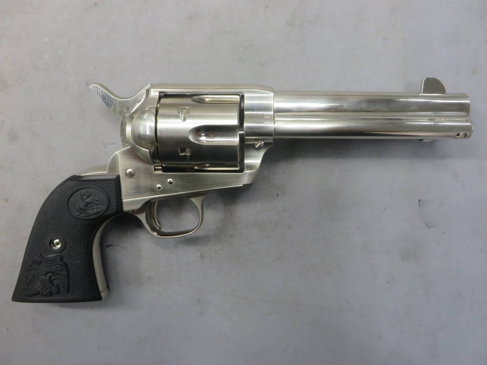 【タナカ】コルトSAA.45　D.C. シビリアン ニッケルジュピターフィニッシュ