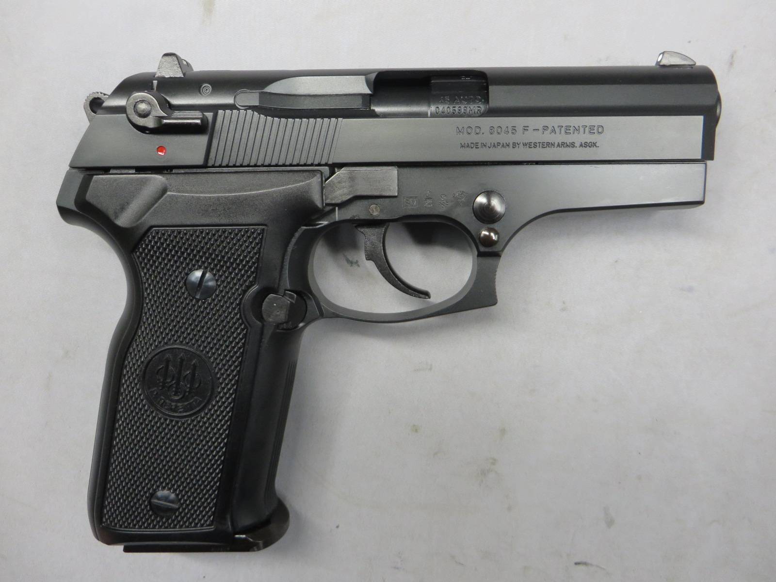 【ウエスタンアームズ】ベレッタM8045クーガーF　ガンブラック