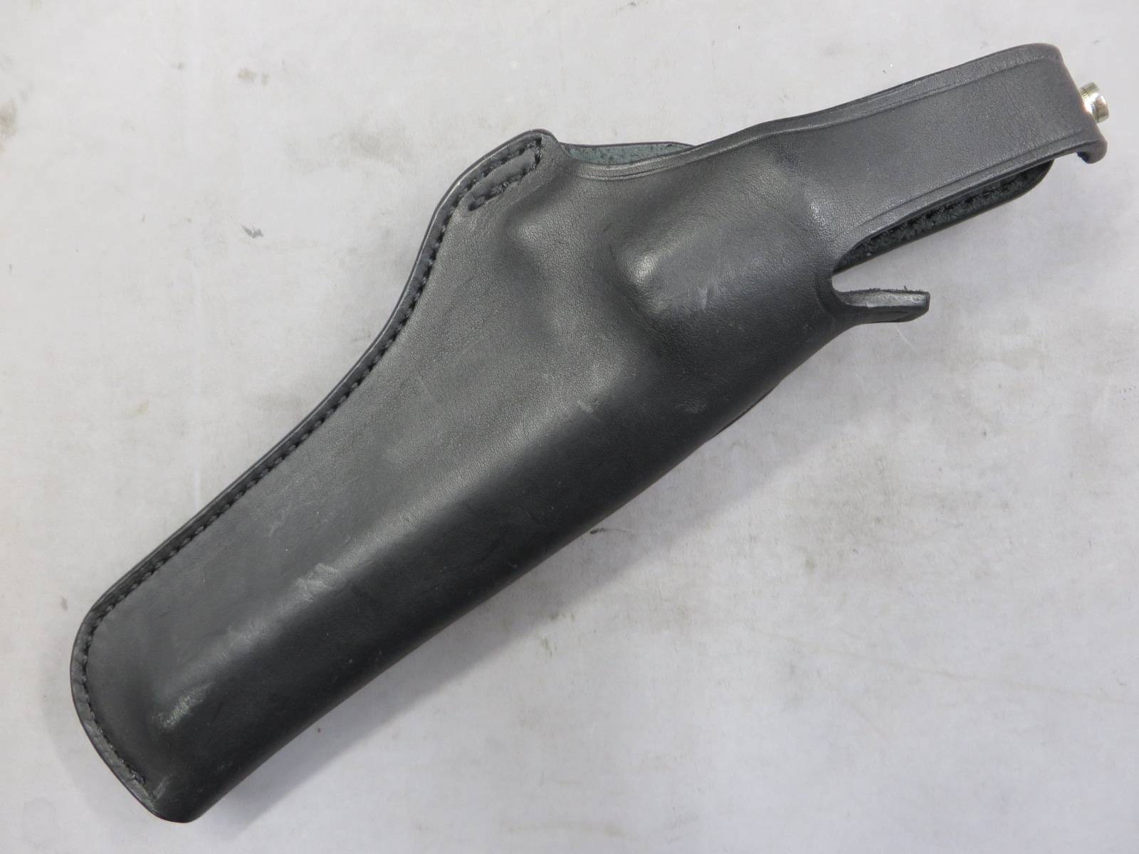 【イーストＡ】リボルバー 6inch シルエットヒップホルスター ブラック　革製ホルスター