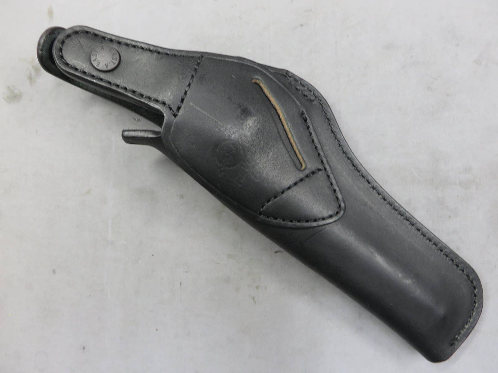 【イーストＡ】リボルバー 6inch シルエットヒップホルスター ブラック　革製ホルスター