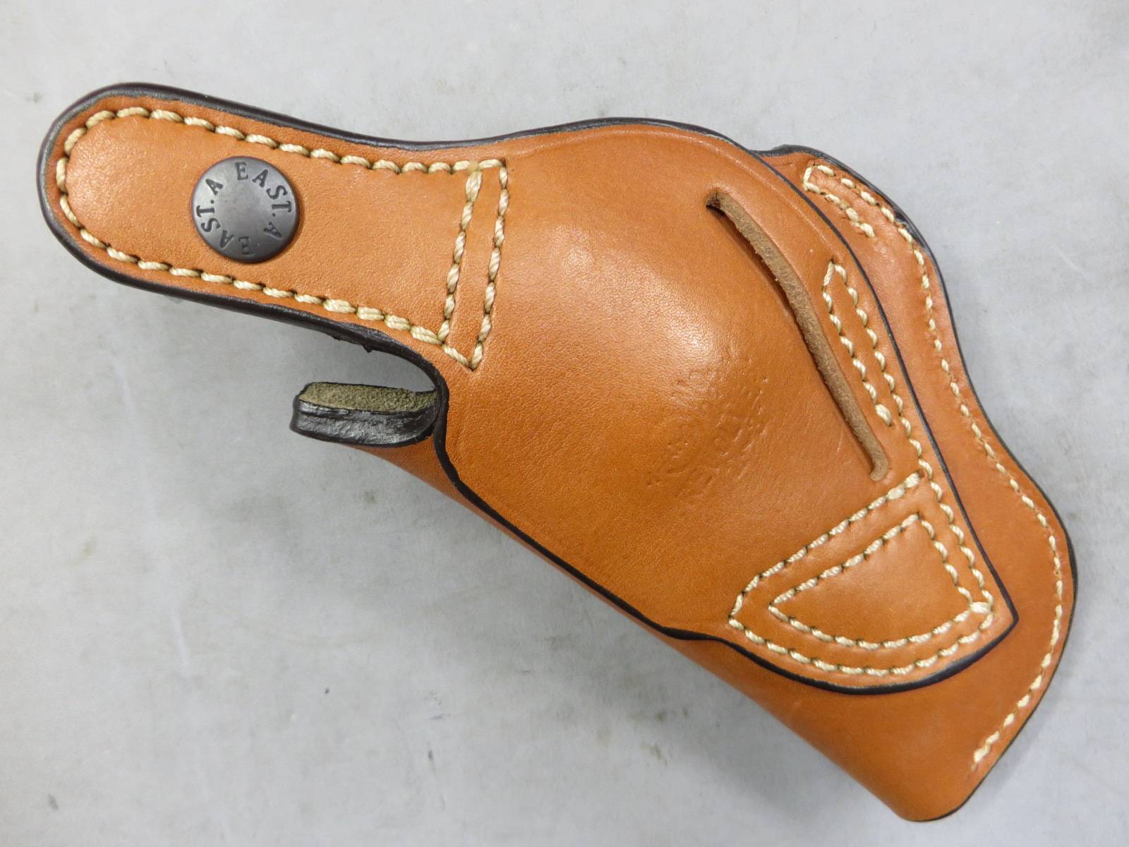 【イーストＡ】リボルバー 2-3inch シルエットヒップ　革製ホルスター No.231K