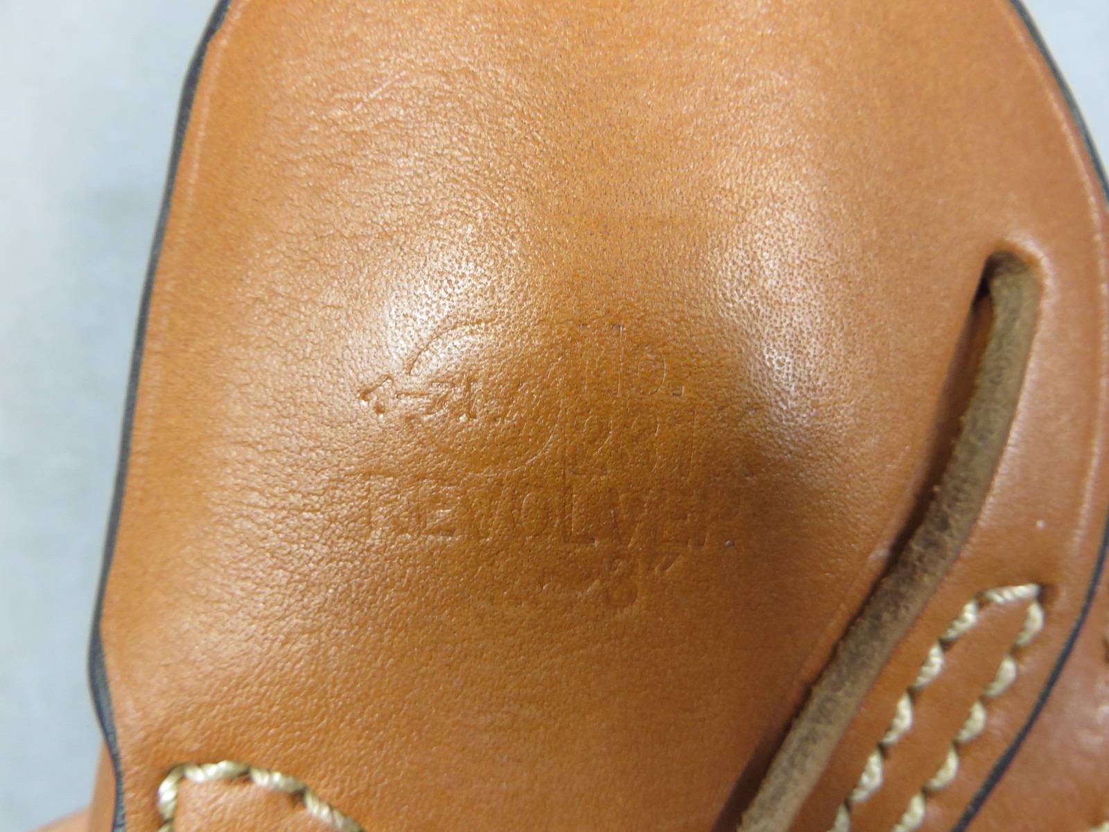 【イーストＡ】リボルバー 2-3inch シルエットヒップ　革製ホルスター No.231K