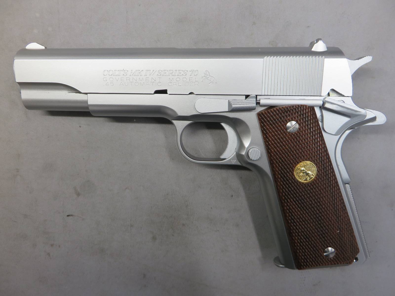 【ウエスタンアームズ】コルト ガバメント MK4シリーズ70 シルバー