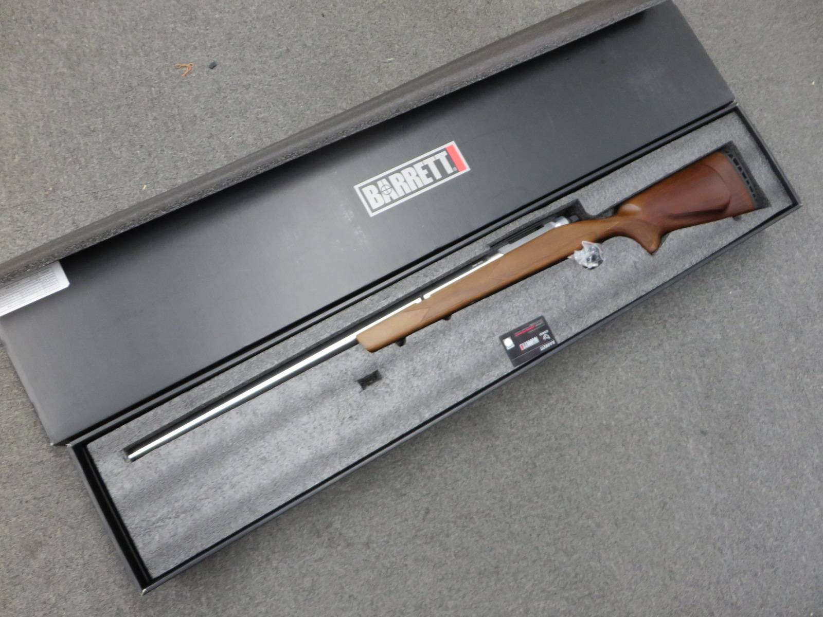 【APS・EMG】BARRETT FIELDCRAFT スナイパーライフル リアルウッド ガス・ボルトアクション