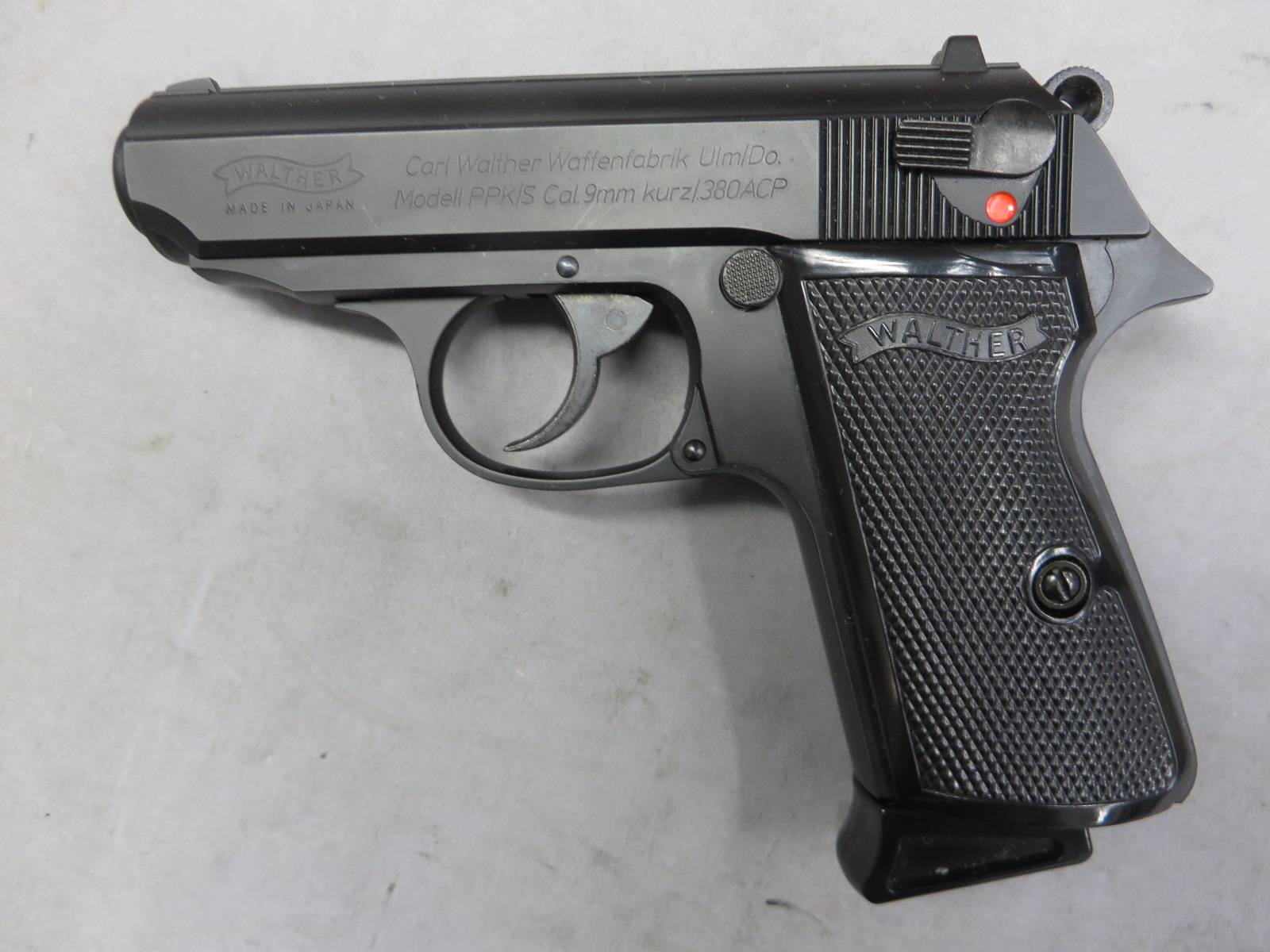 【マルゼン】ワルサー ニューPPK/S ブラック