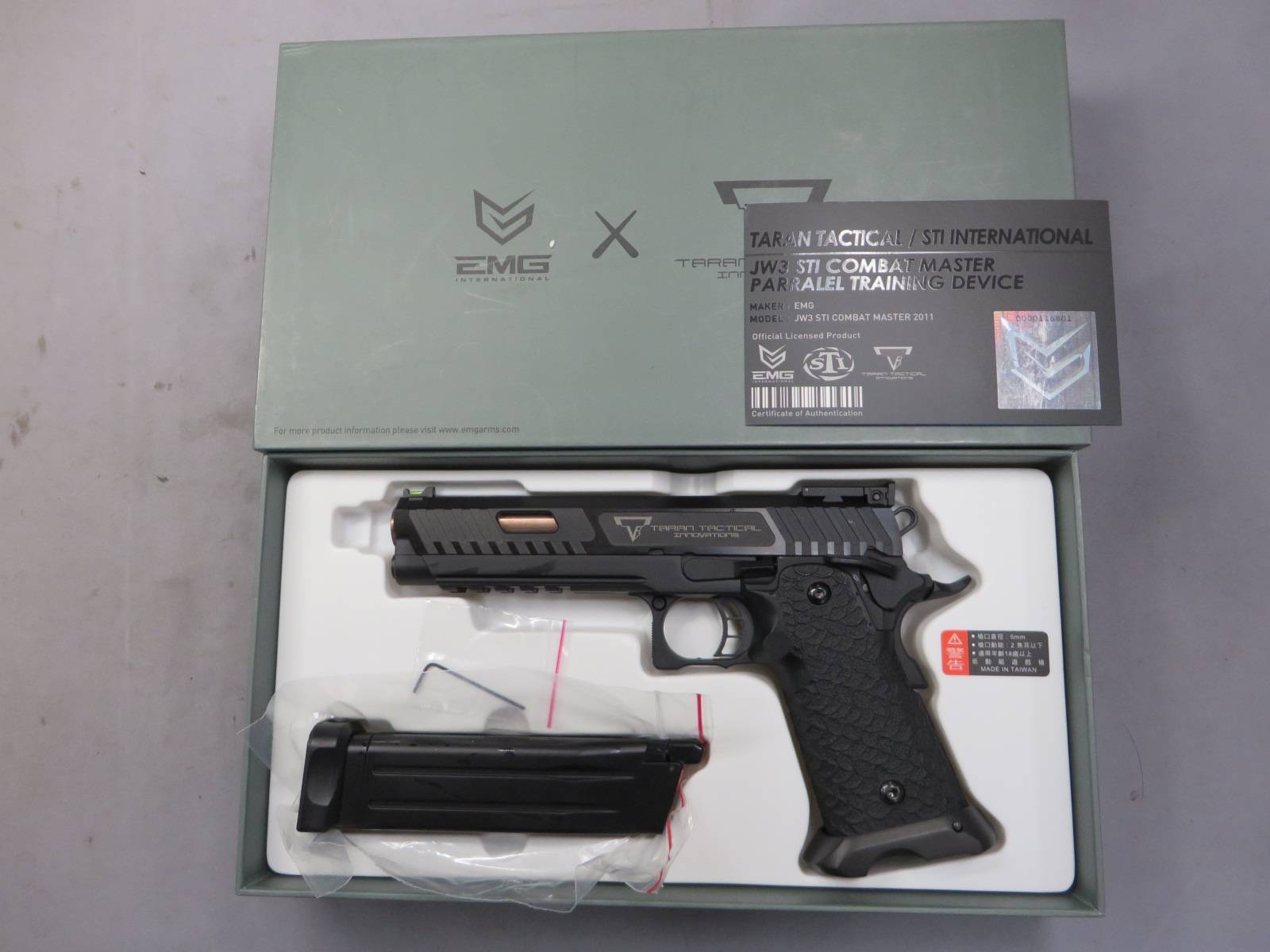 【EMG】JW3 STI/TTI 2011コンバットマスター ジョンウィック・メタルスライド