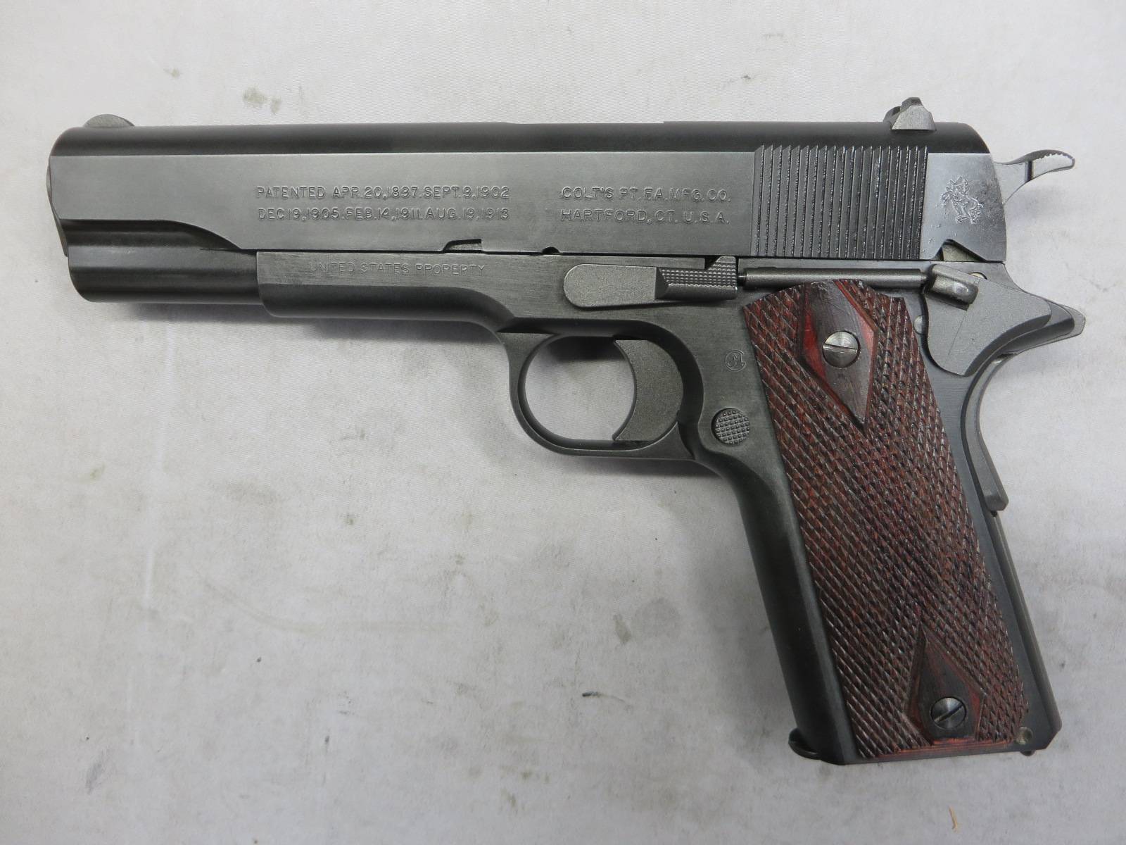 【ウエスタンアームズ】コルトM1911 カーボンブラック HW