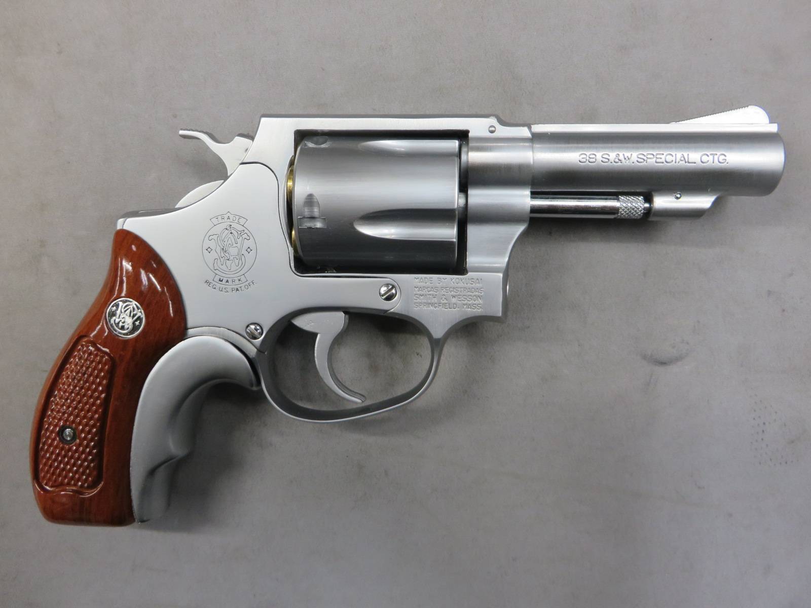 【コクサイ】S&W NEW M60 3in スーパーステンレス No.430 モデルガン