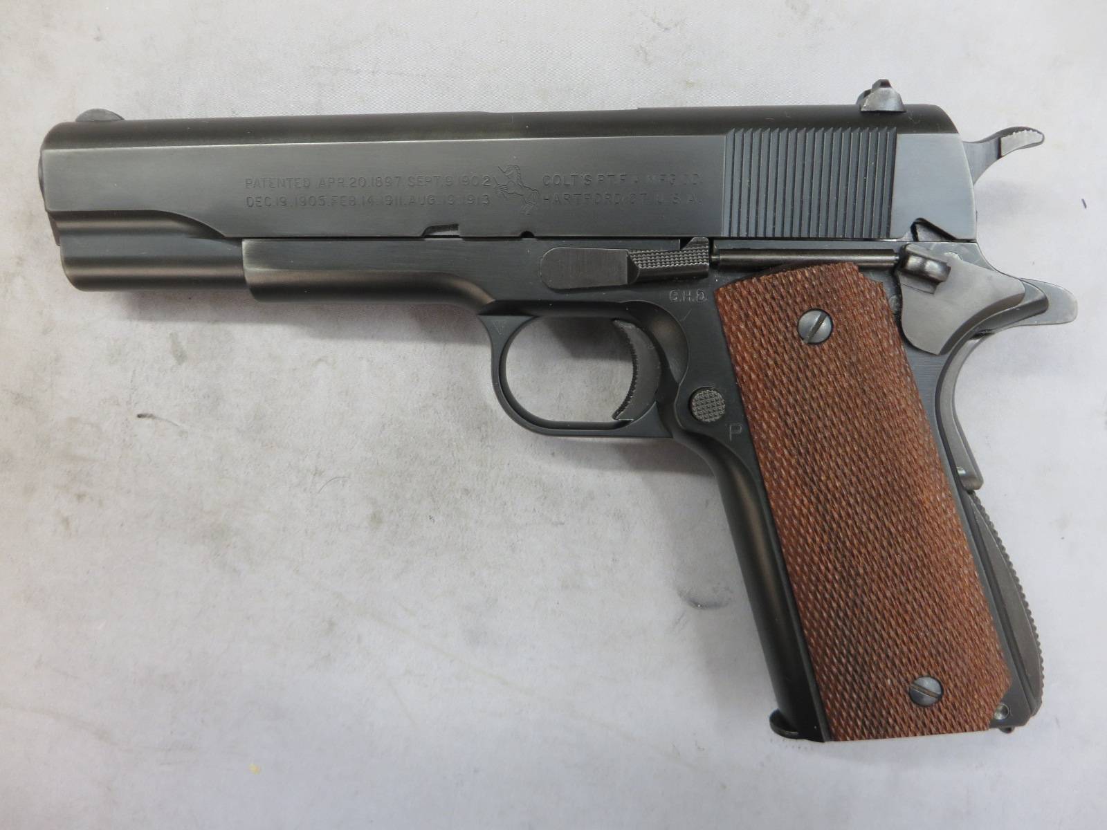 【ウエスタンアームズ】コルトM1911A1 ビッグガン・木製グリップ