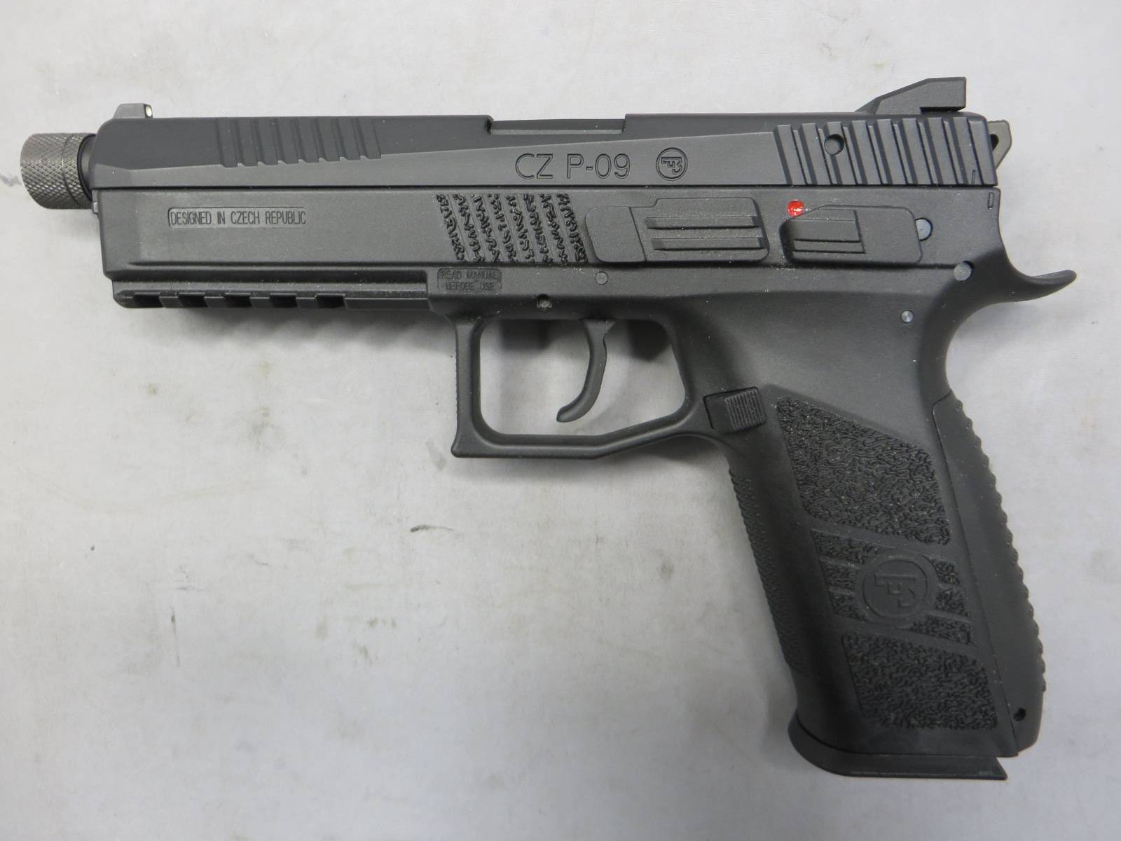 【Carbon8】CZ P-09 CO2・サイレンサー対応アウターバレル