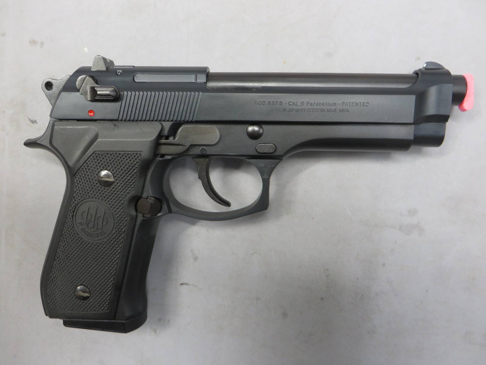 【ウエスタンアームズ】ベレッタM92FS ダイハード ガンブラック Ver