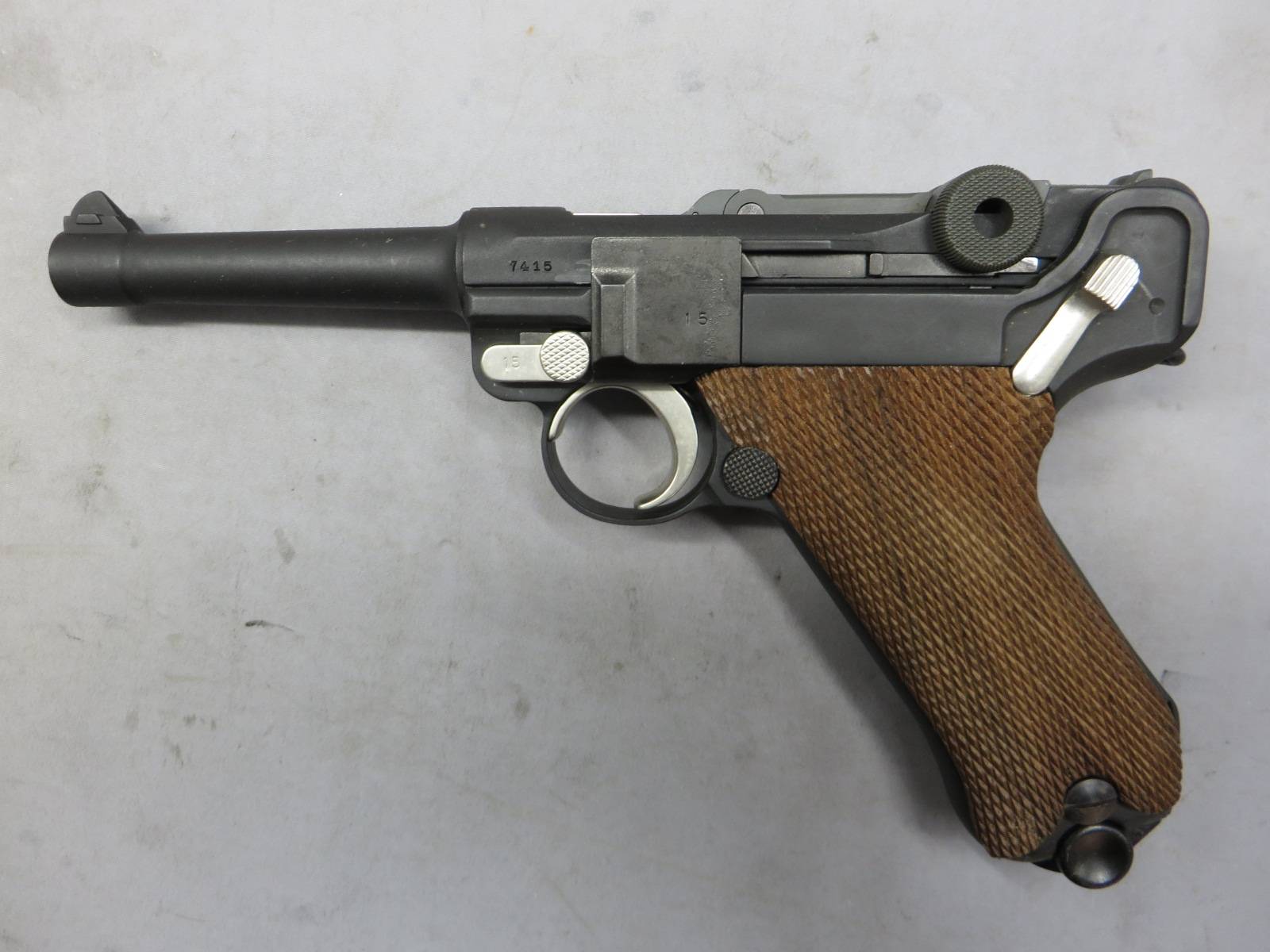 【タナカ】ルガーP08 4in ABS・木製グリップ