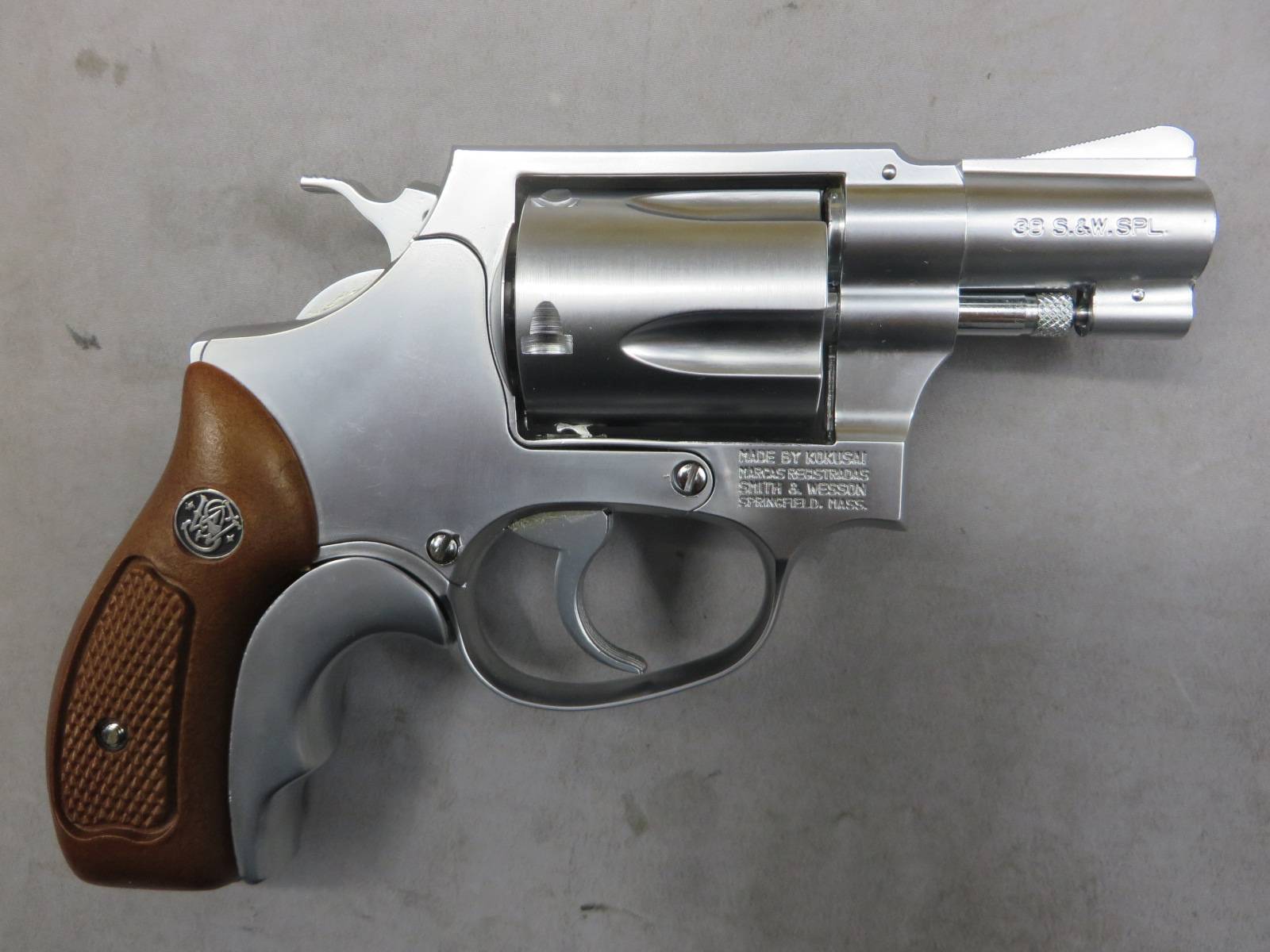【コクサイ】S&W M60 ステンレス 2in No.168 モデルガン