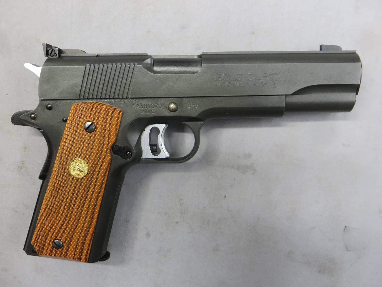 【MGC】コルトMK4 シリーズ70 ゴールドカップ ナショナルマッチ 5in ナチュラル HW モデルガン