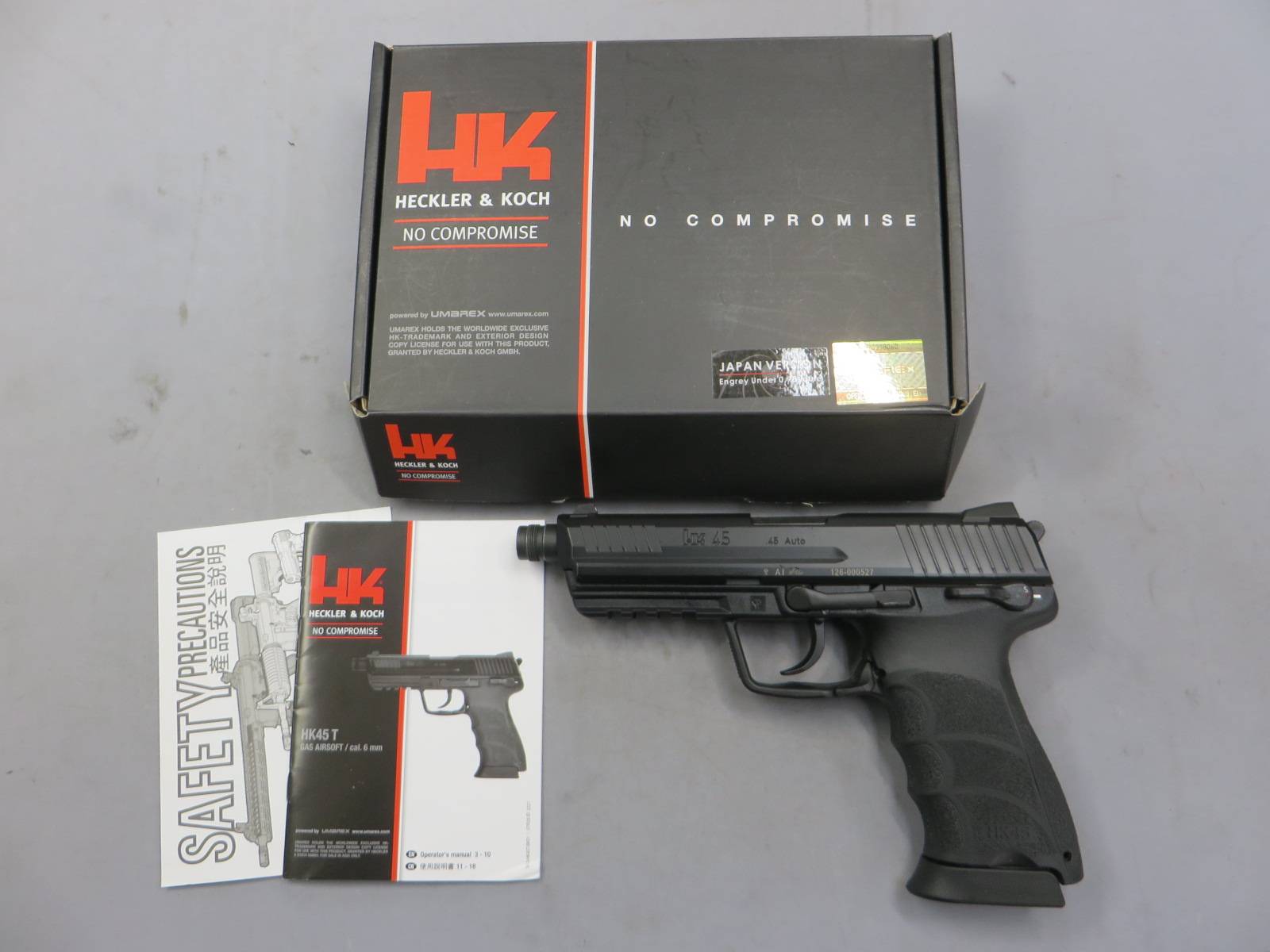 【UMAREX】HK45 タクティカル・メタルスライド
