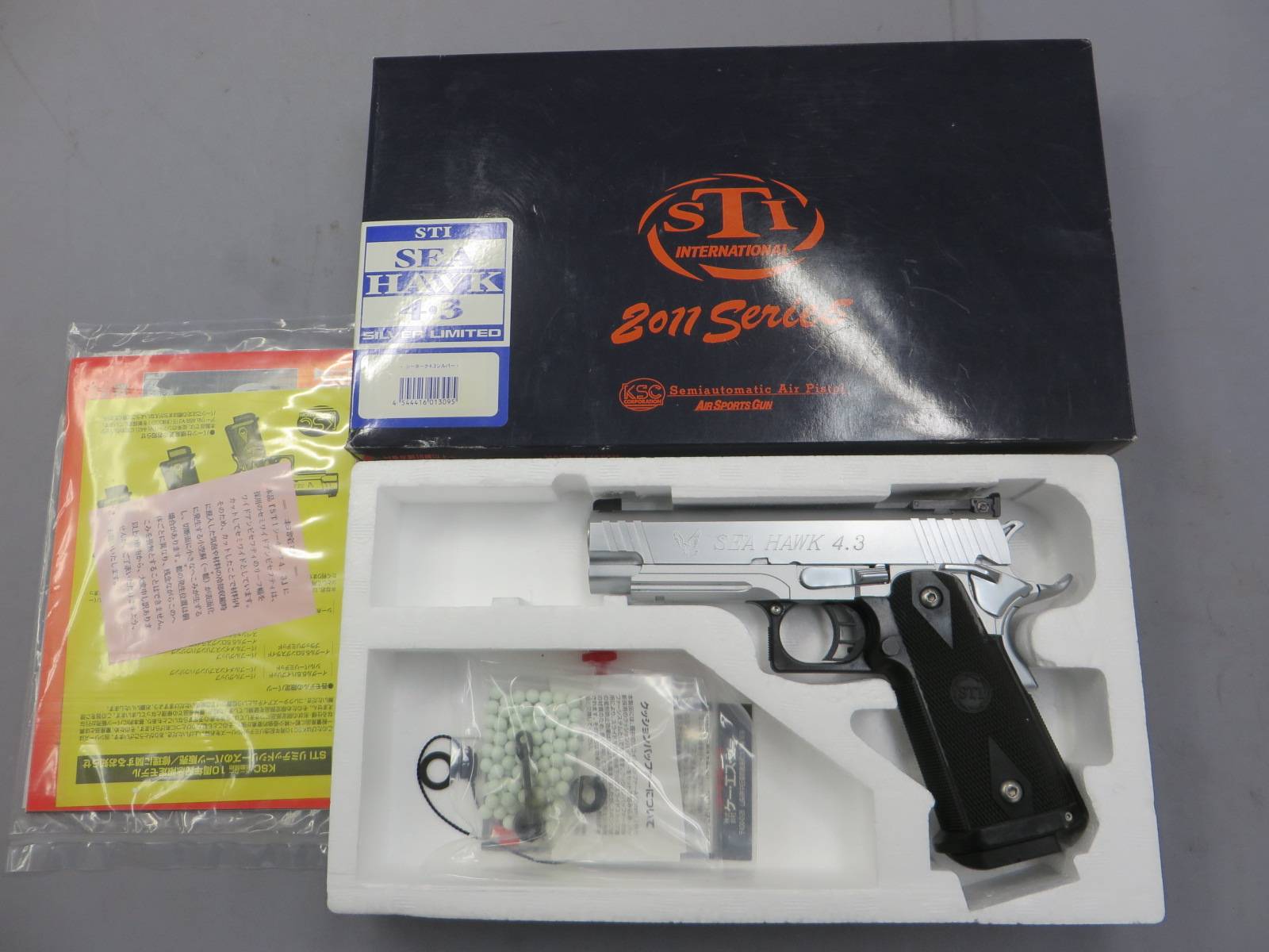 【KSC】STI シーホーク 4.3 シルバーリミテッド　ＫＳＣメーカー活動10周年記念ＳＴＩリミテッドシリーズ