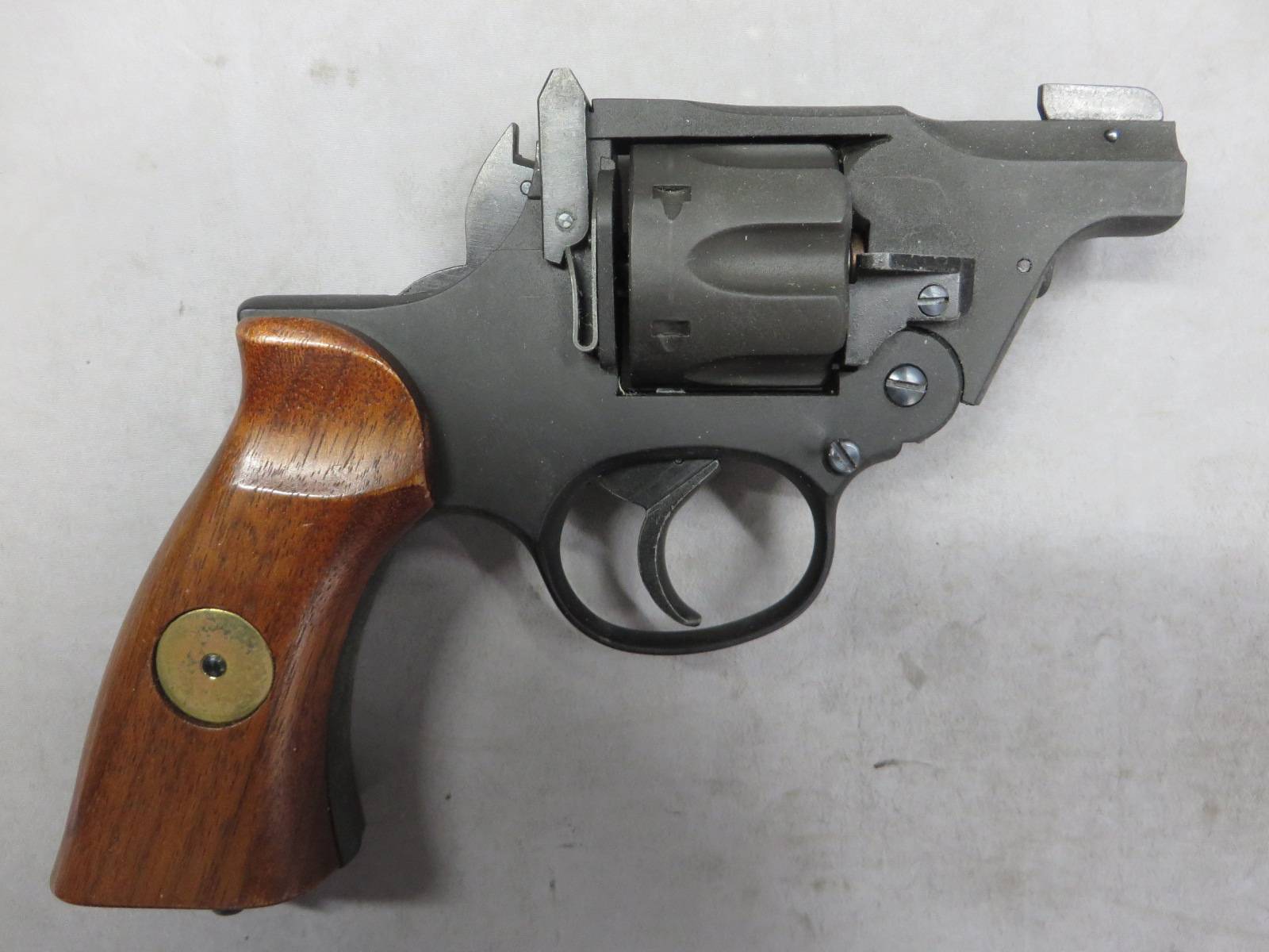 【マルシン】エンフィールド No.2 Mk1 タンカー ブラック HW 木製グリップ仕様 モデルガン