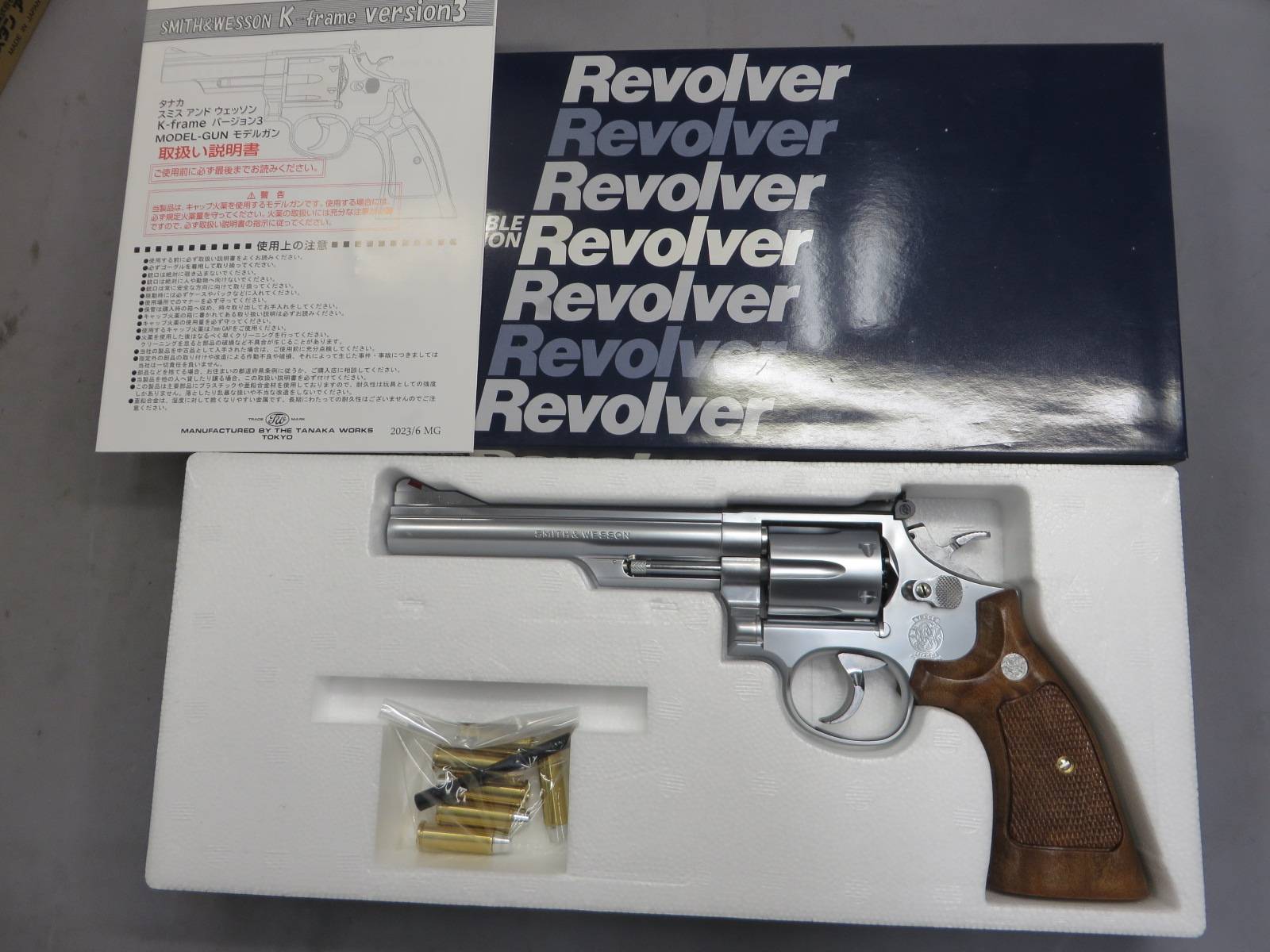 【タナカ】S&W M66 コンバットマグナム 6in Ver.3   モデルガン
