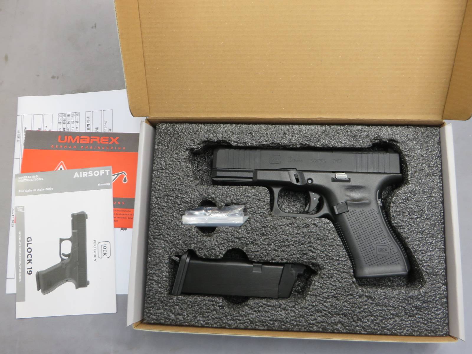 【UMAREX・SRC】G19  Gen.5 MOS・グロック19 Glock19