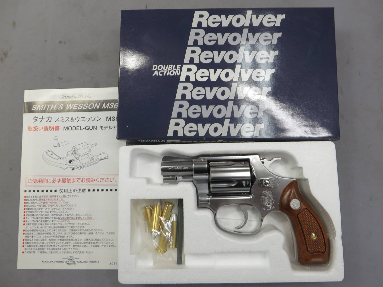 【タナカ】S&W M60 2in ステンレス Ver.2 モデルガン