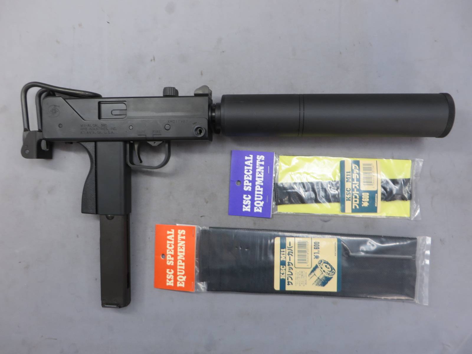 【KSC】 M11A1・サプレッサー・サプレッサーカバー・ストラップ