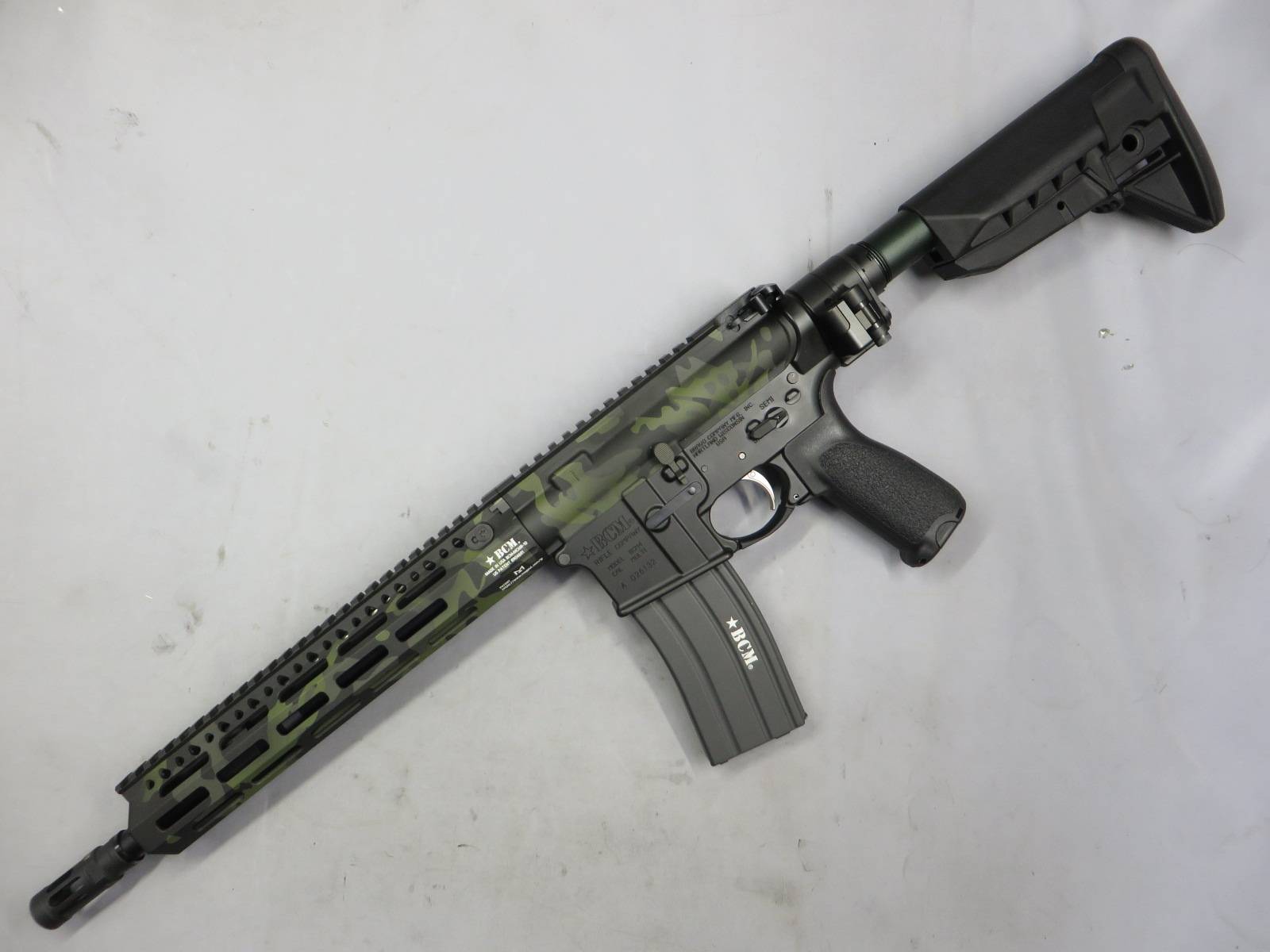 【東京マルイ・BCSW】BCM AR15 東京マルイ MWS ベース ガスブローバックコンプリート・BCSW ミリタリーワールド カスタム