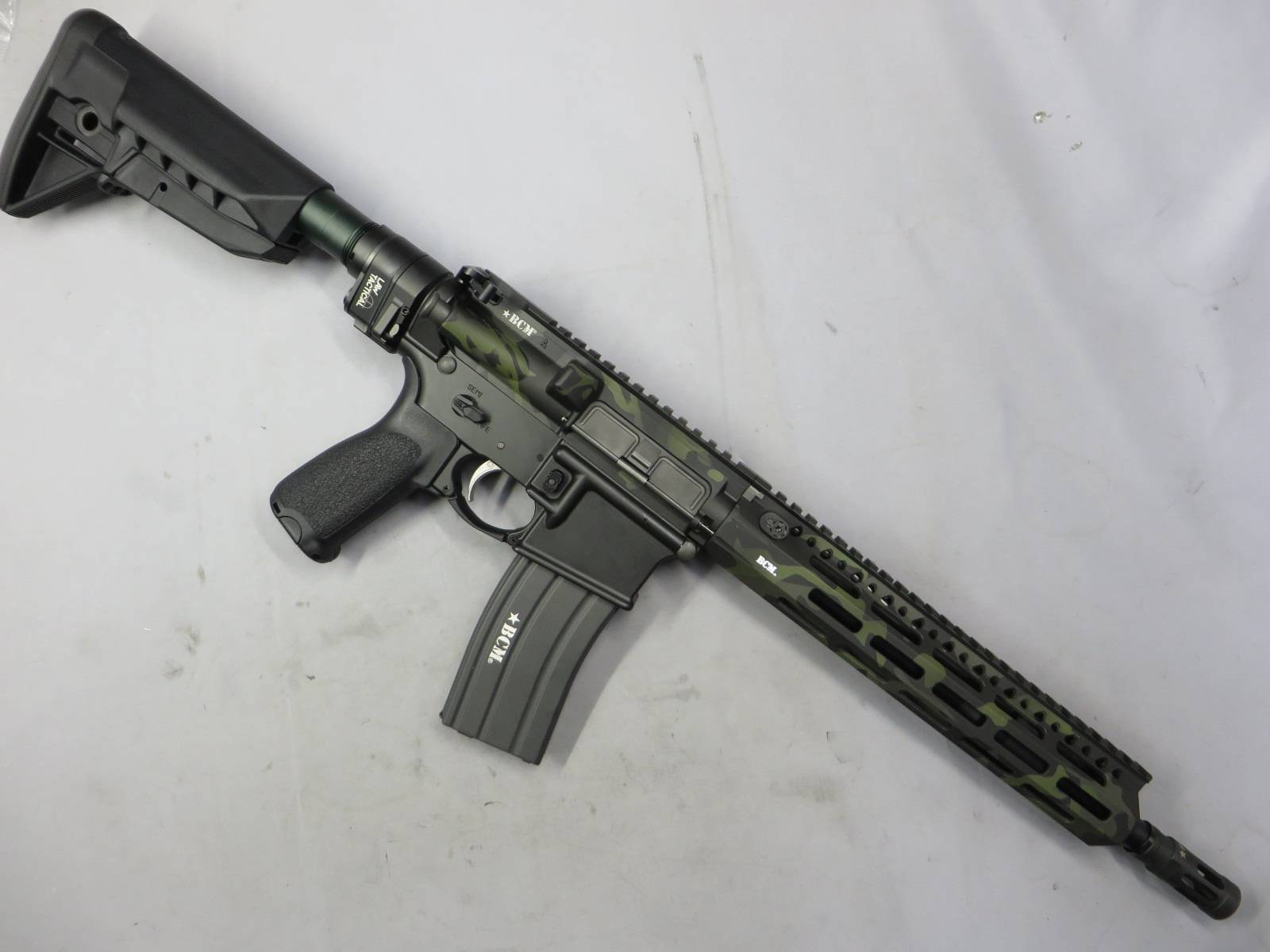 【東京マルイ・BCSW】BCM AR15 東京マルイ MWS ベース ガスブローバックコンプリート・BCSW ミリタリーワールド カスタム