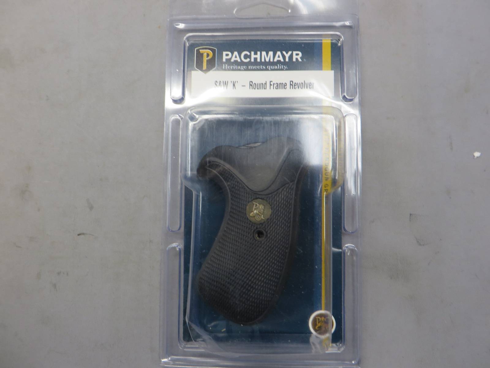 パックマイヤー】S&W Kフレーム ラウンドフレーム SK/C ラバーグリップ