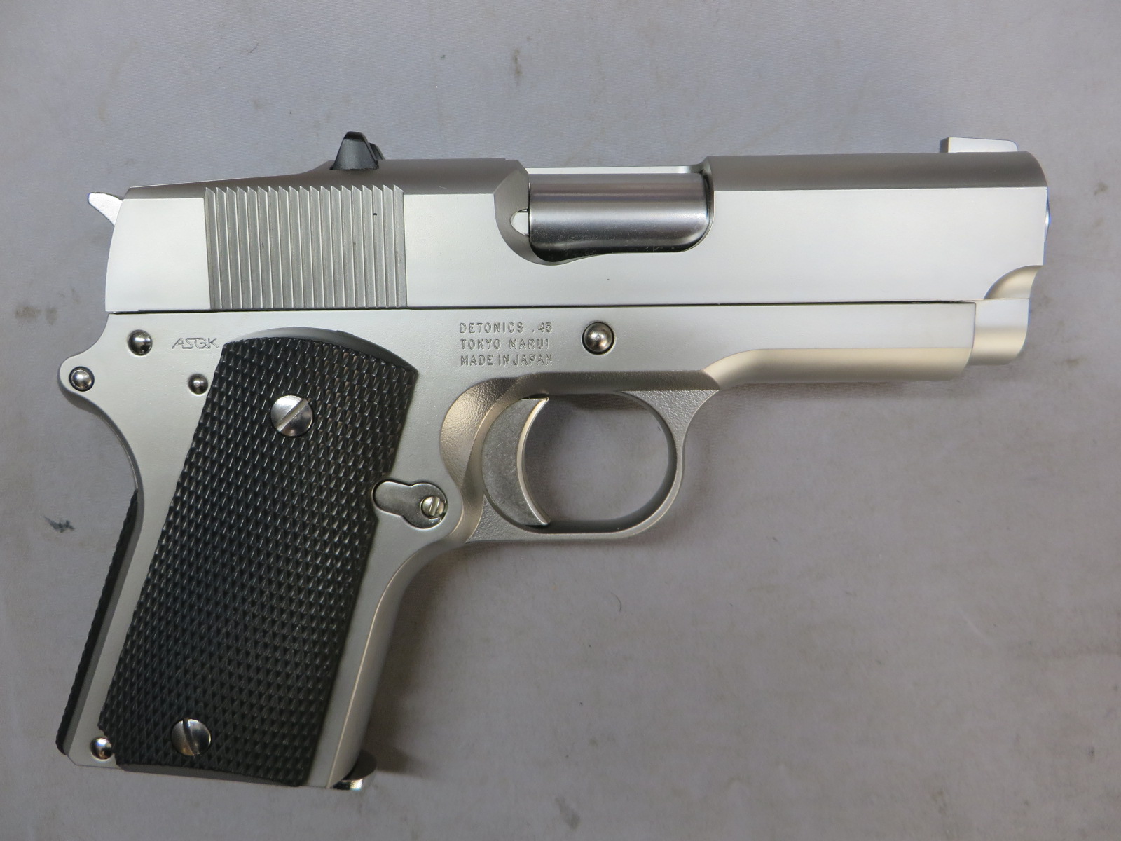 【東京マルイ】デトニクス.45 コンバットマスター エンヴァイロハードクローム