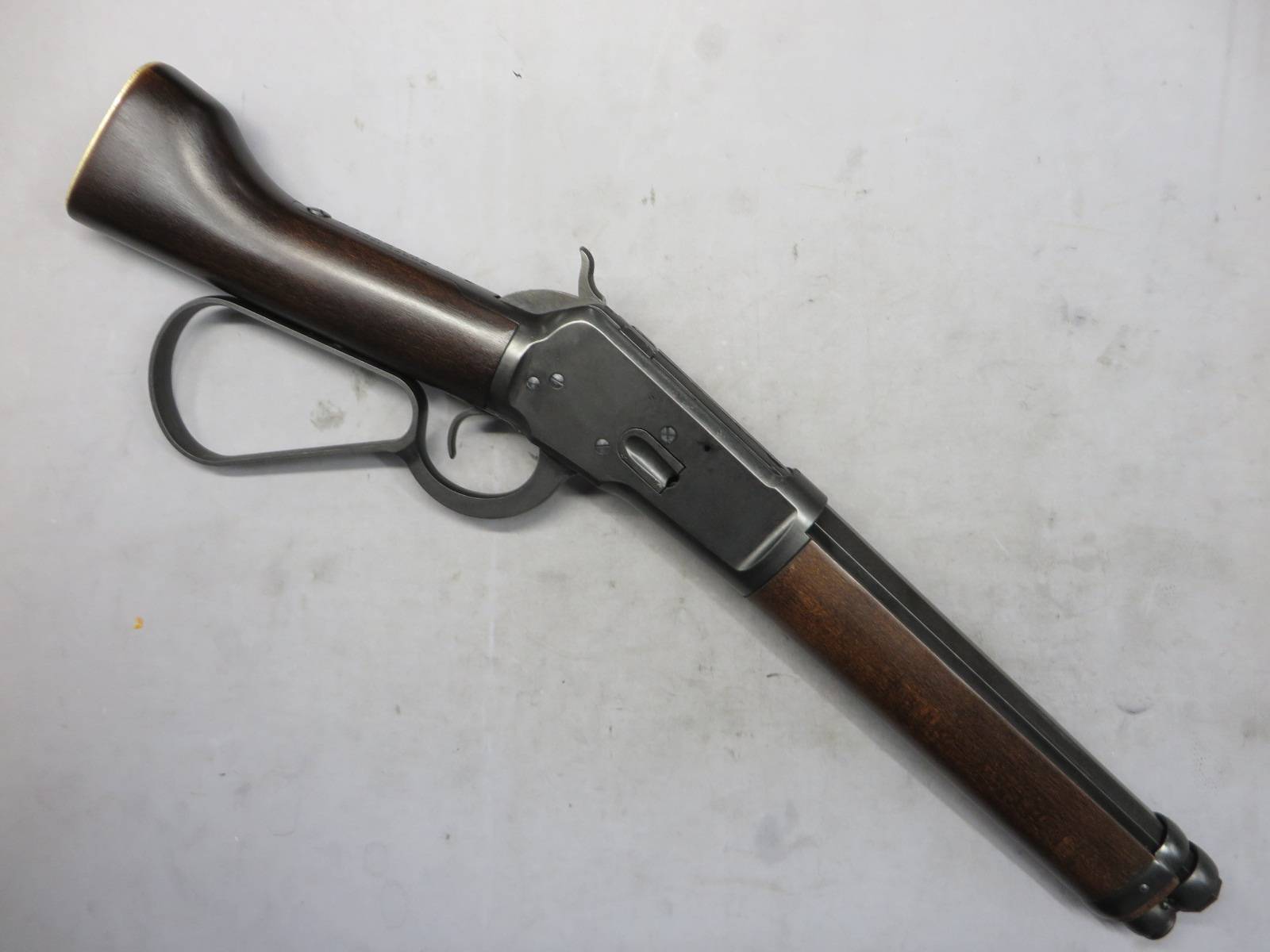 【マルシン】ウィンチェスターM1892ランダルカスタム 高級ブナストック ダーク2ブラウン