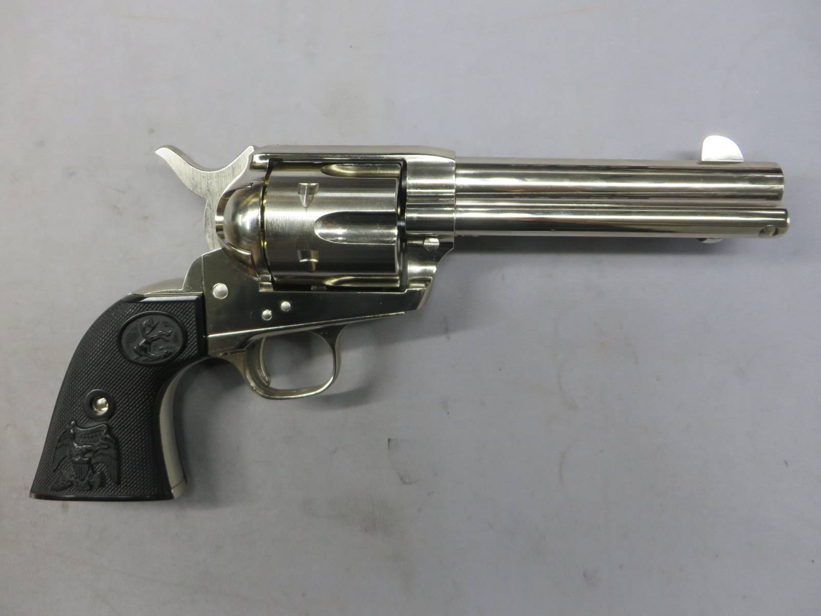 【タナカ】コルトSAA.45 2nd Gen 4 3/4 シビリアン  ニッケルフィニッシュ ペガサス2