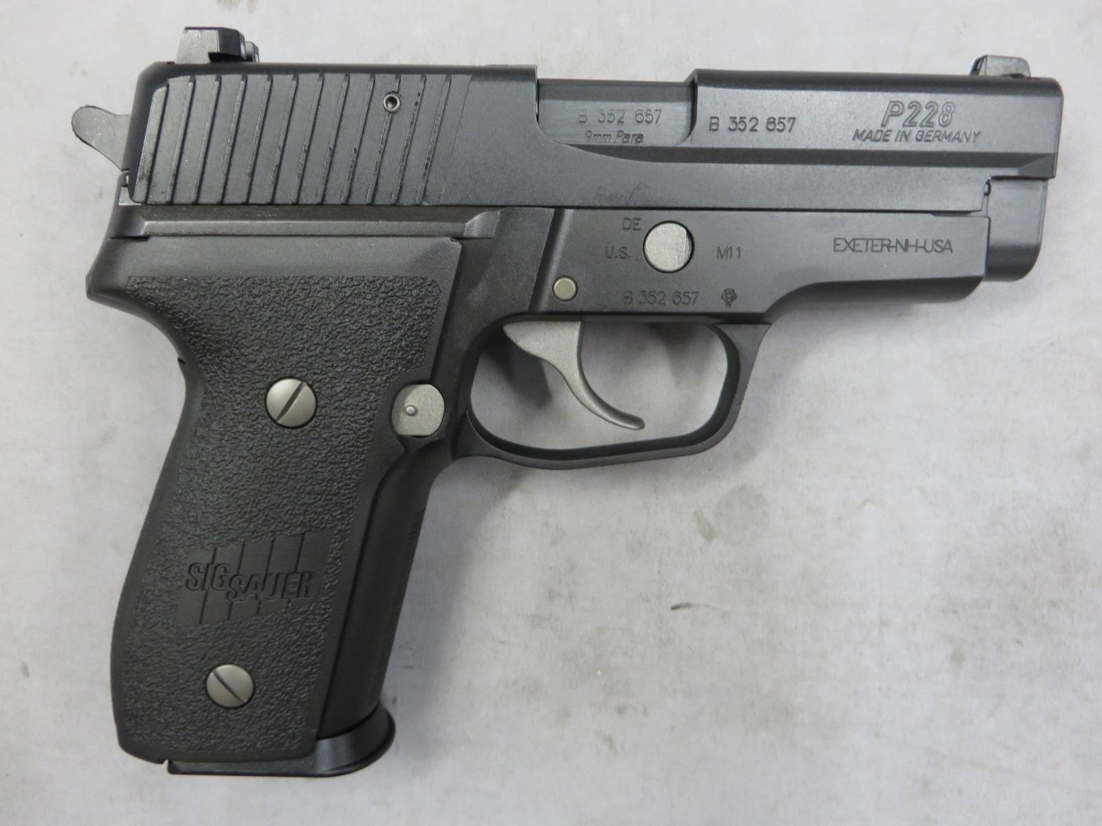 【タナカ】SIG P228 M11 フレイムHW Evo.2　モデルガン
