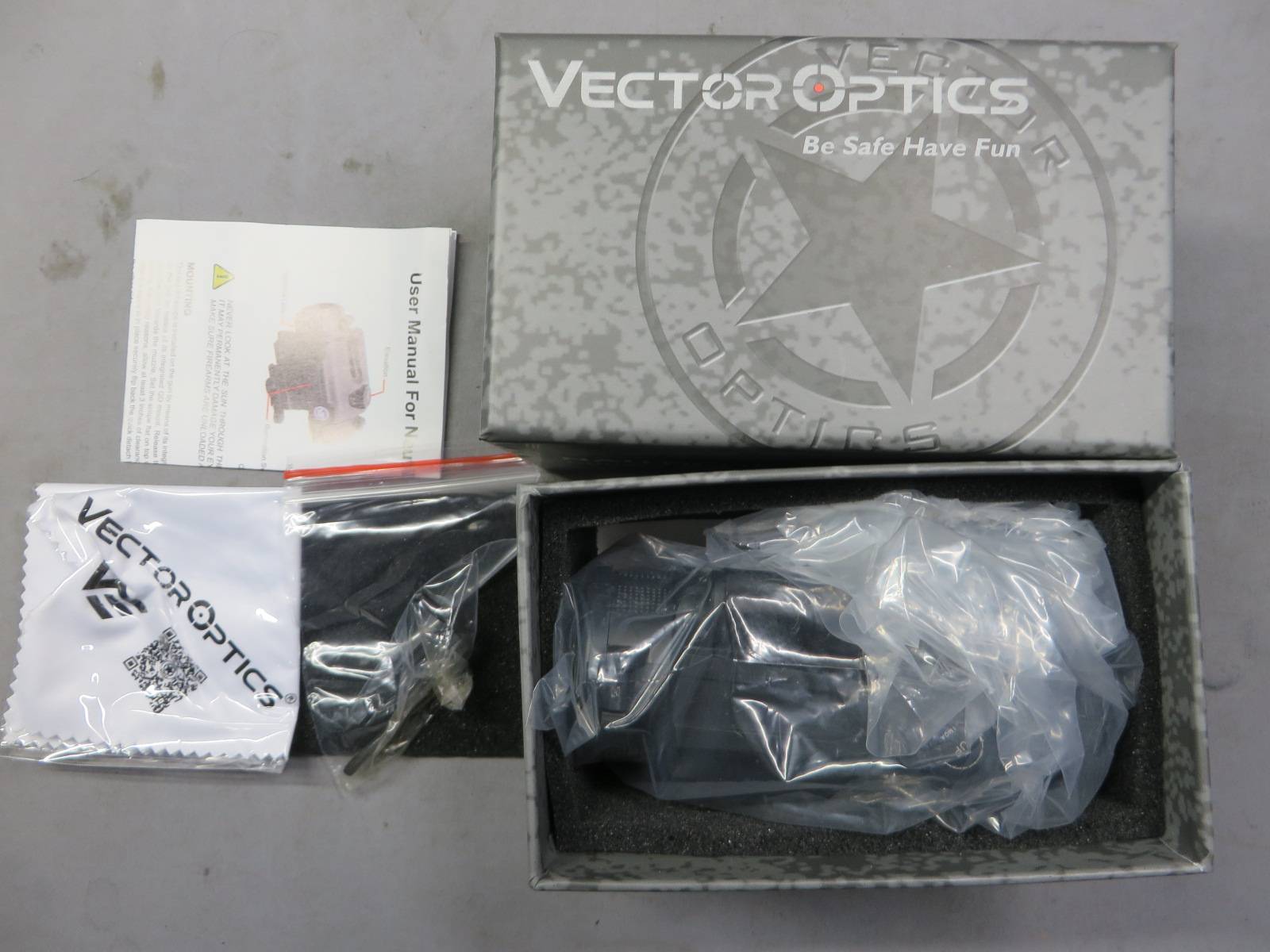 【VectorOptics】NAUTILUS 1×30 ダブルレティクル SCRD-D26