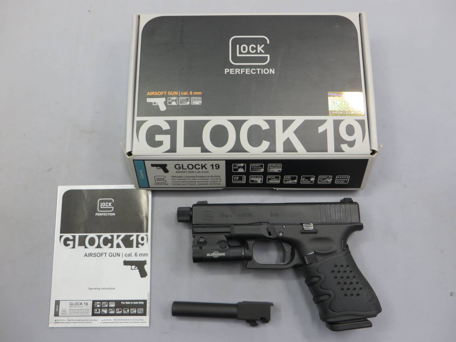 【UMAREX】グロック19 Gen.4 カスタム G19・Glock19