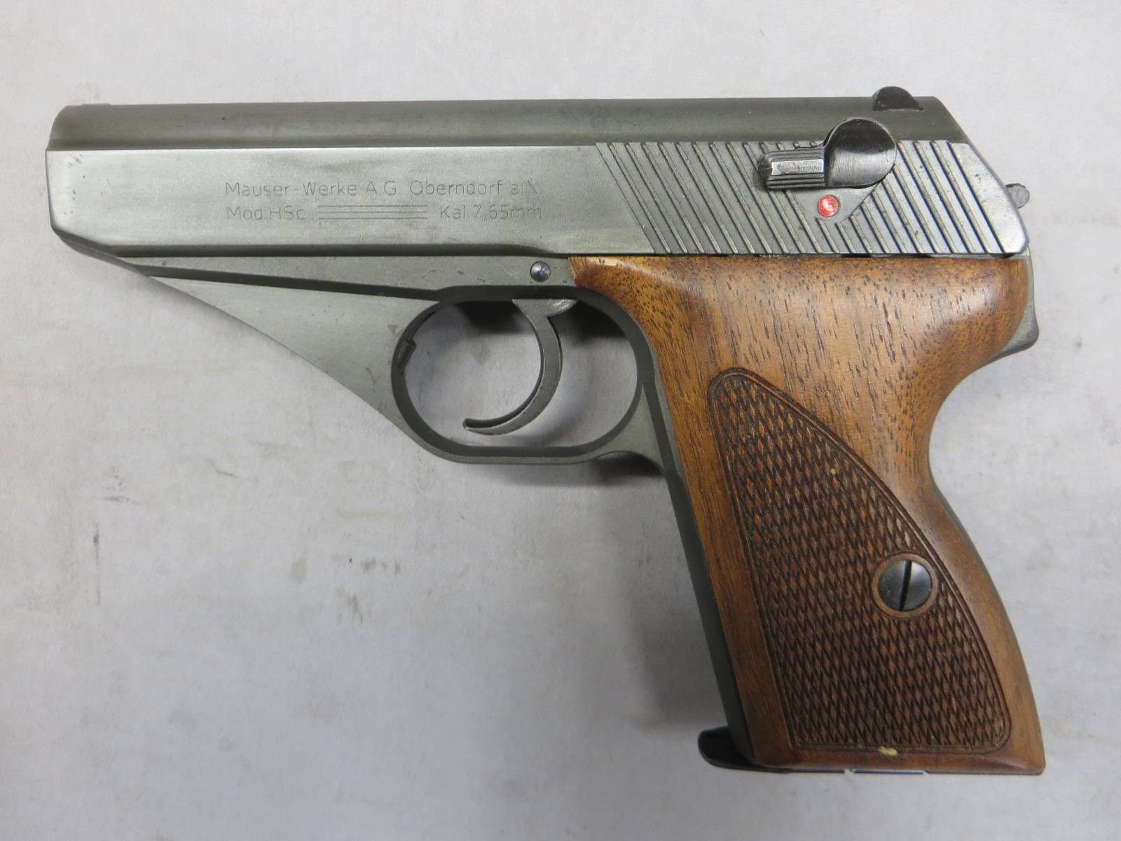 【ハートフォード】モーゼル HSc サンドブラスト HW ダミーカート　モデルガン