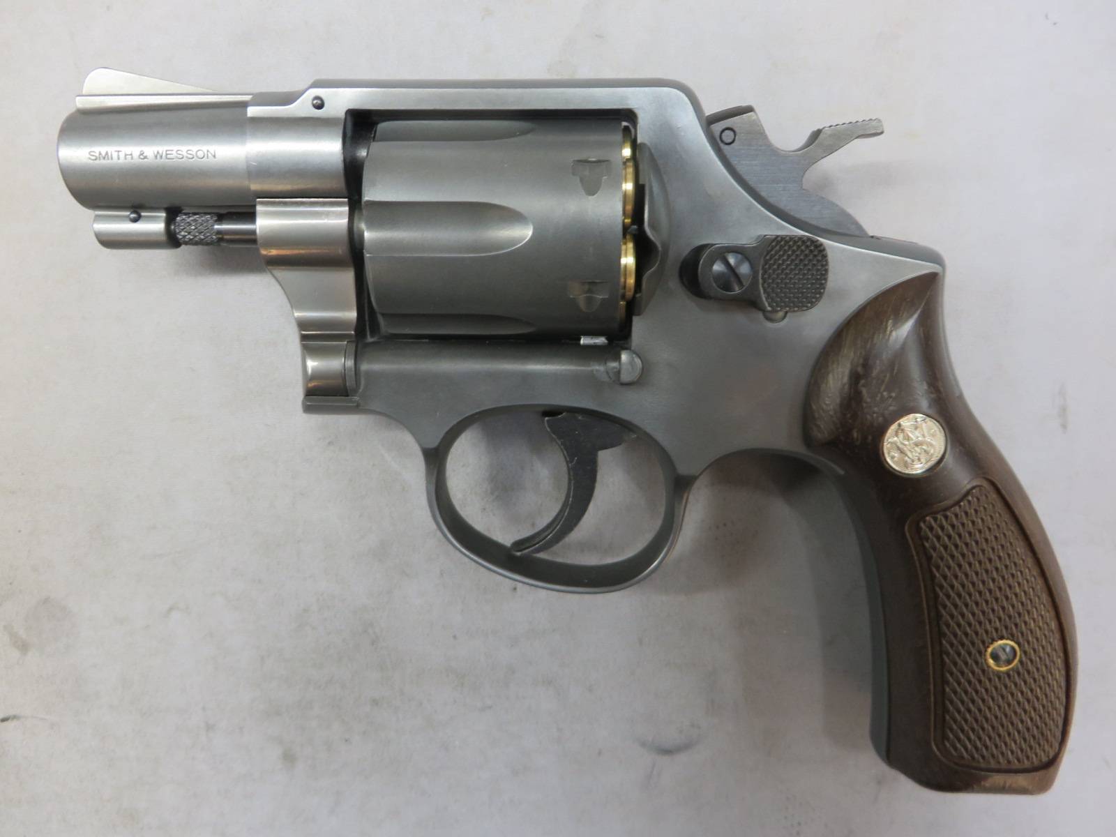 【マルシン】S&W M10 2in エクセレント HW　木目調プラグリップ仕様 リアルXカートリッジ