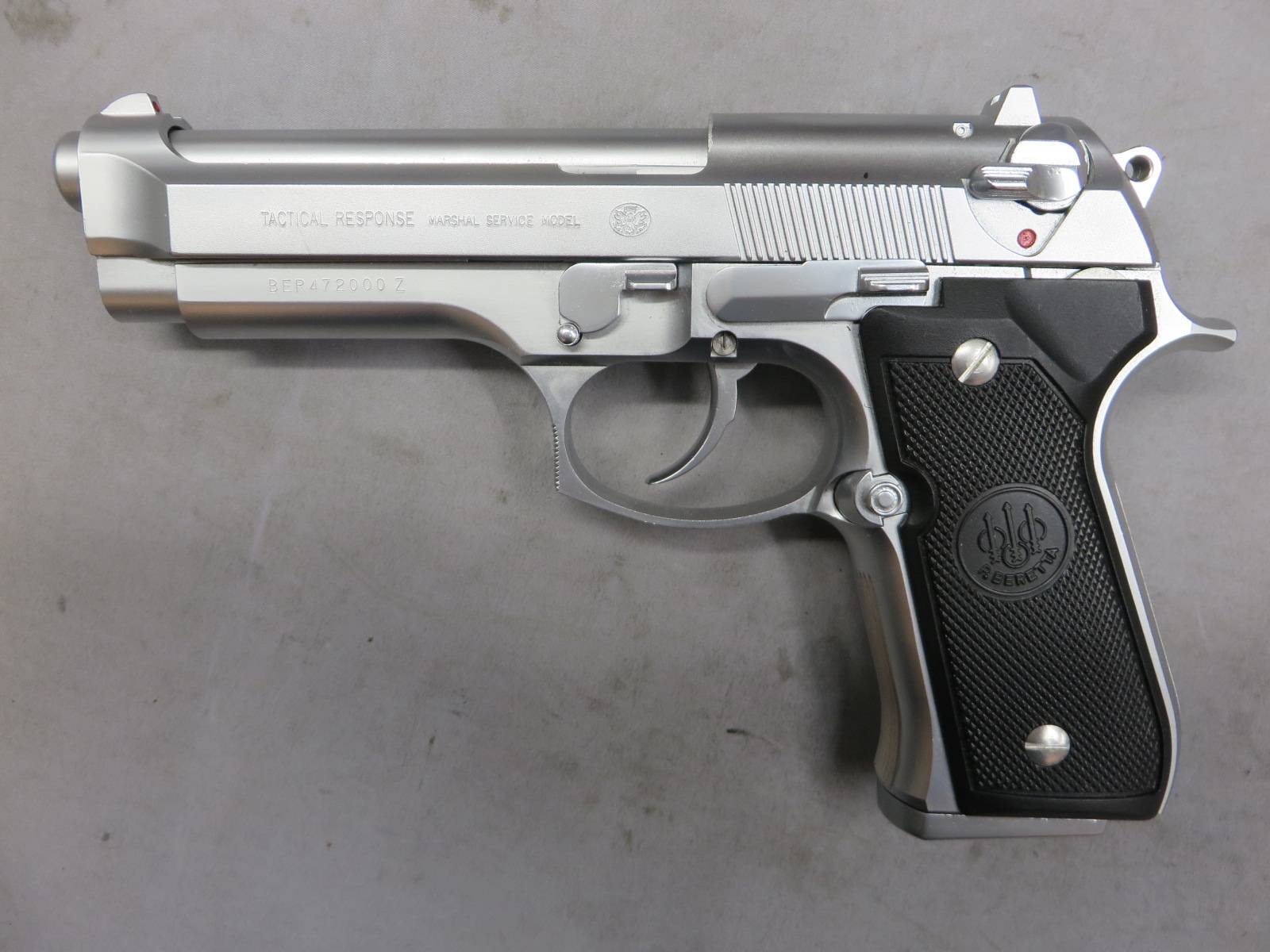 【KSC】M92 INOX・ベレッタ刻印グリップ