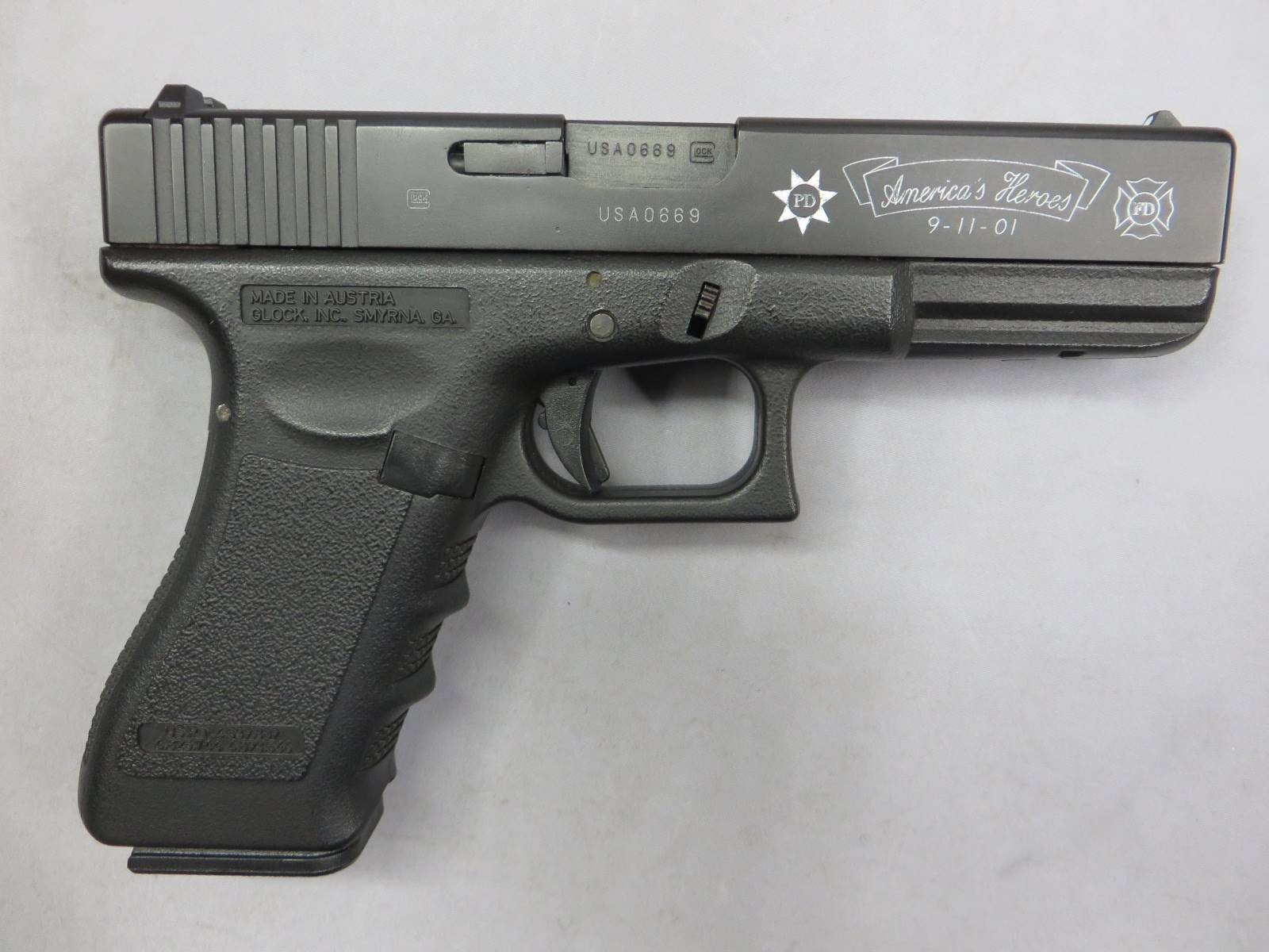【KSC】グロック17 レイルドフレイム  ショップ刻印 ・G17 Glock17