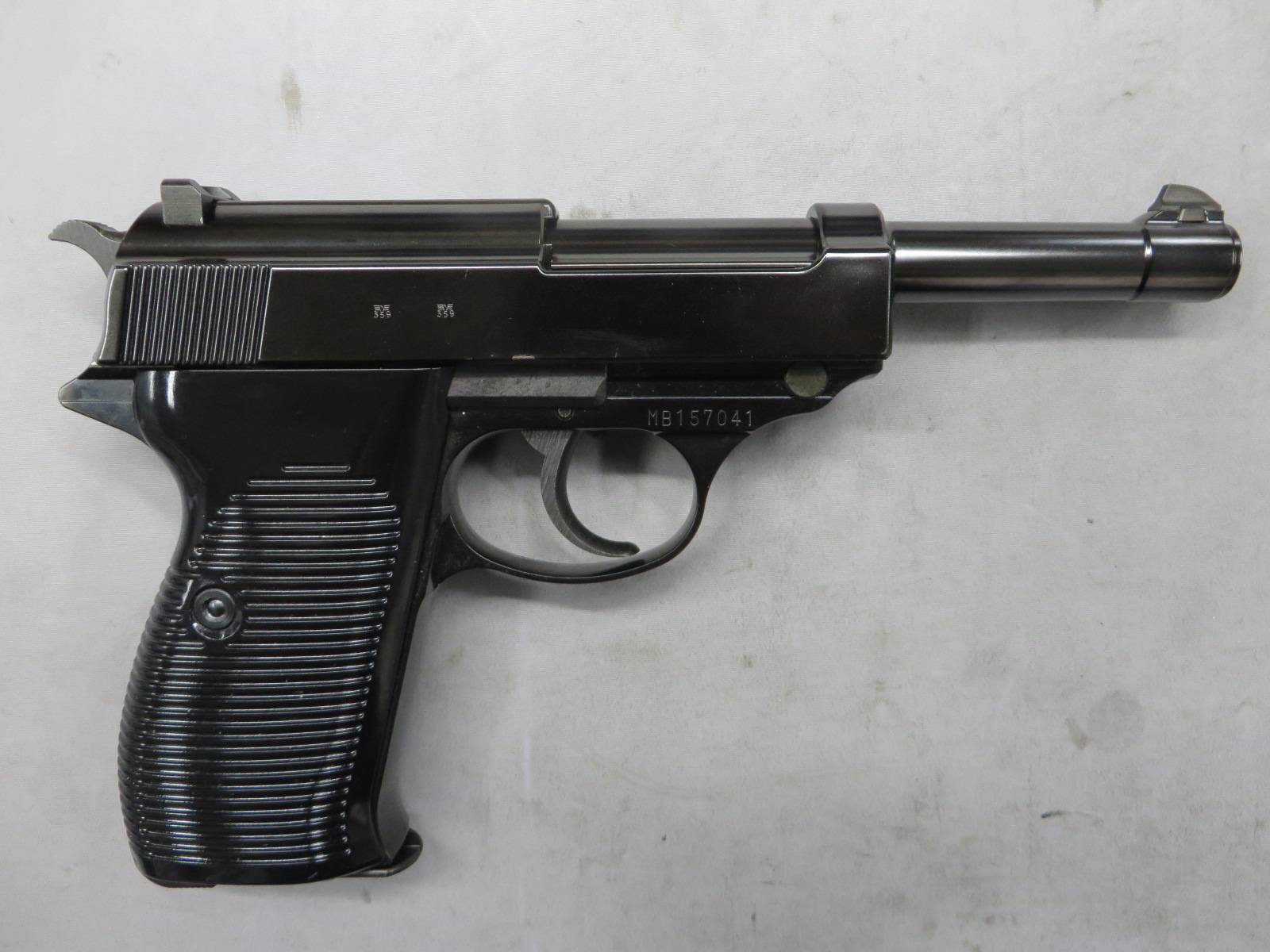 【マルゼン】ワルサーP38 ブラックメタル