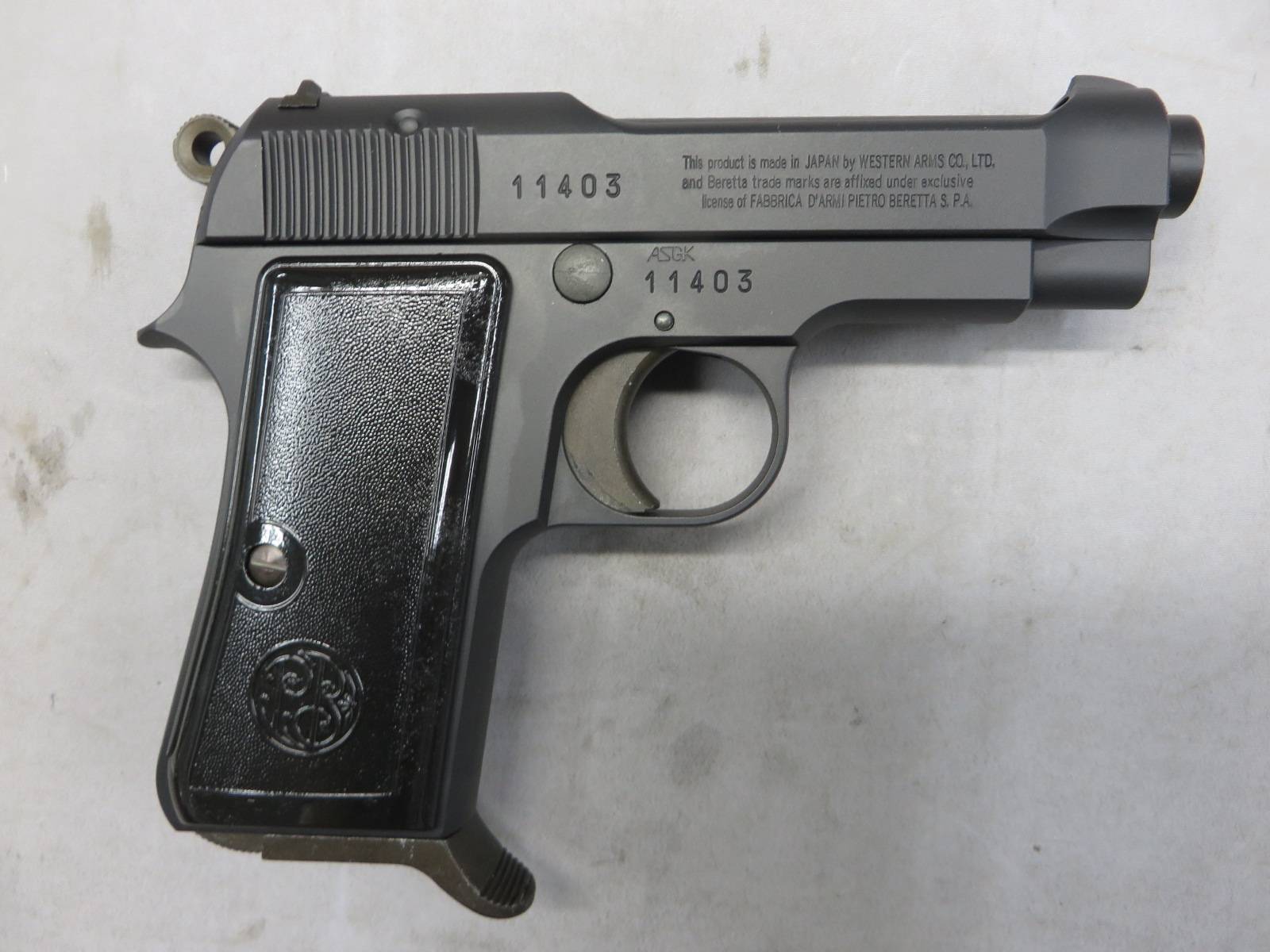 【ウエスタンアームズ】ベレッタM1934 ブラックHW